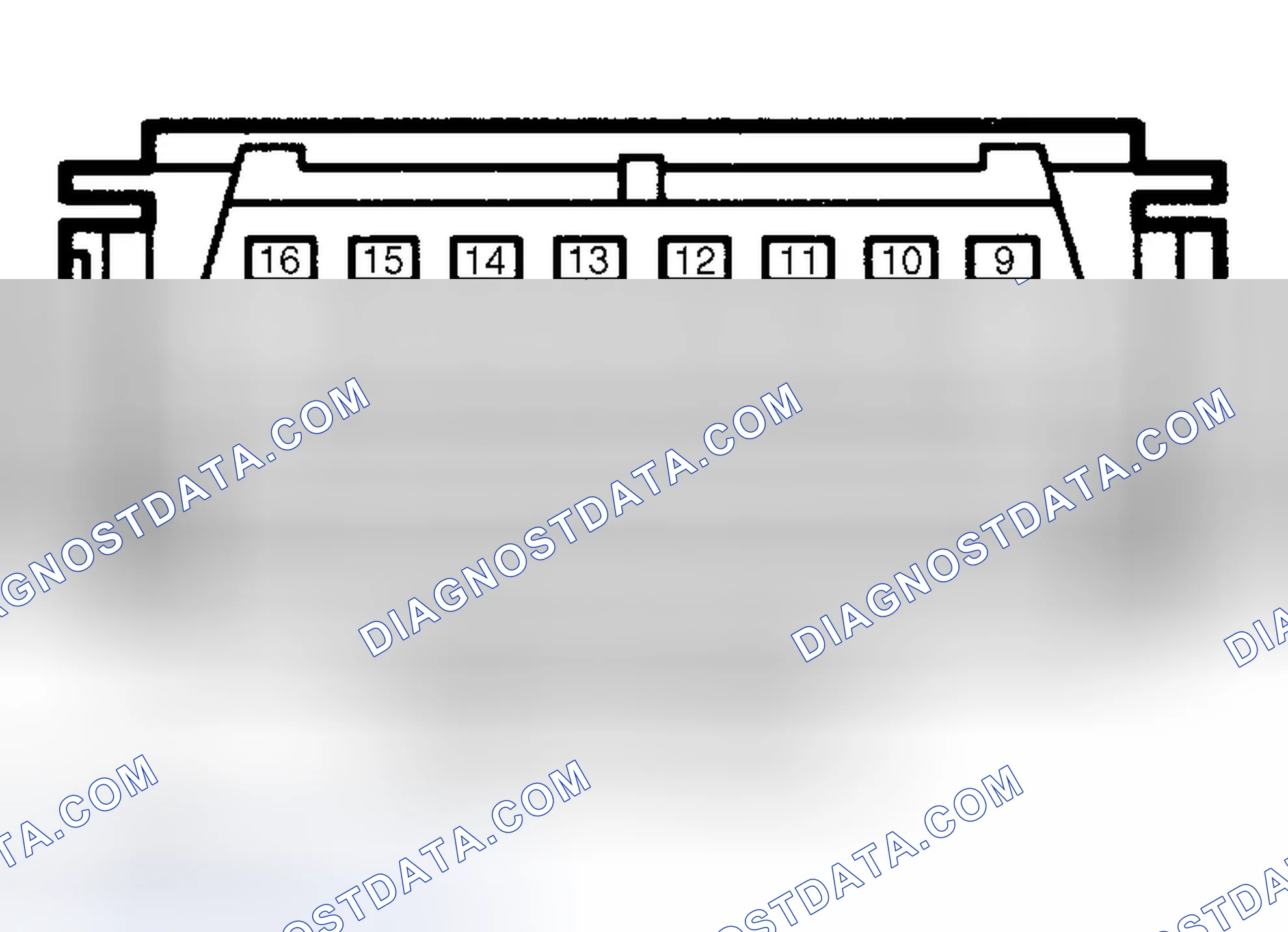 Scheme 18: DATA LINK CONNECTOR (DLC) LOCATION