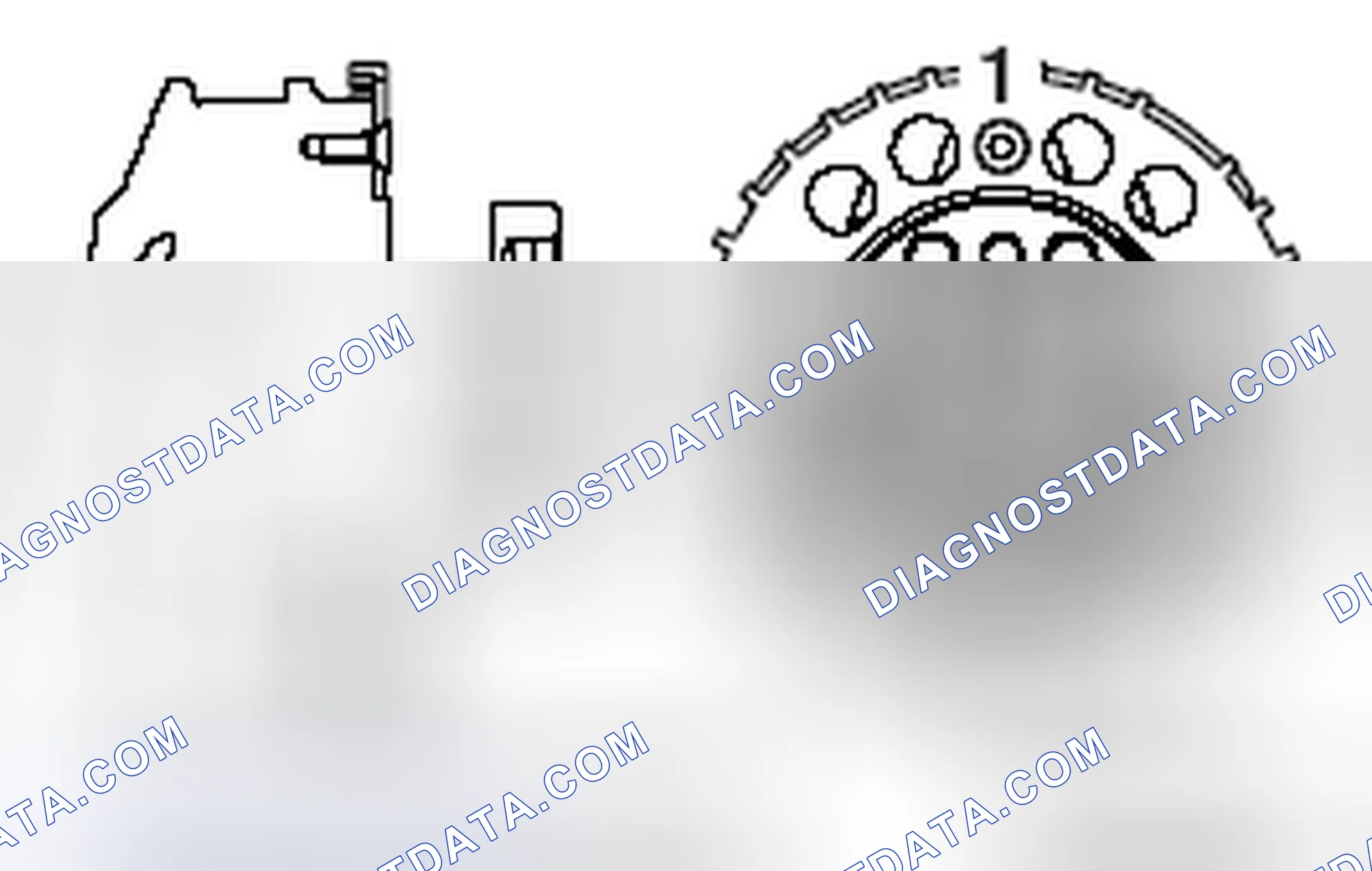 Scheme 213: >> A << CRANKSHAFT SENSING RING INSTALLATION