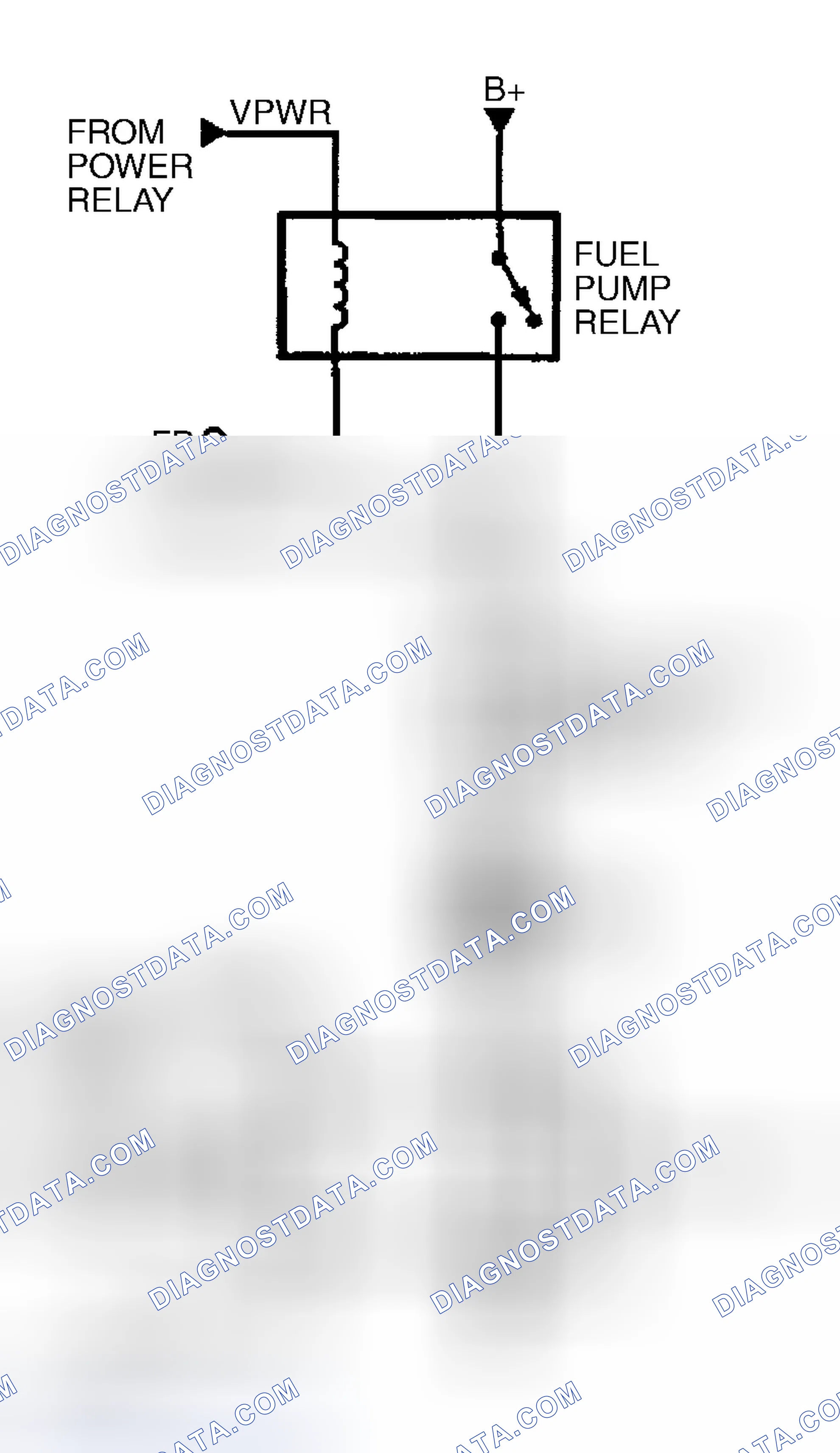 Scheme 9: Fuel Pump (Applications Using Fuel Pump Relay For Fuel Pump ON/OFF Control)