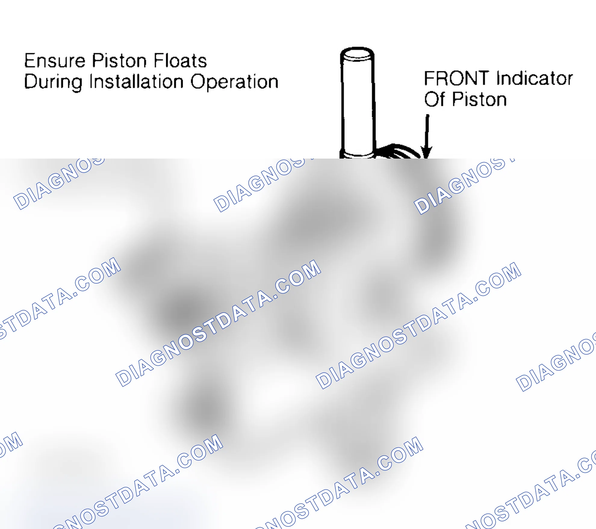 Scheme 16: Installing Typical Piston Pin