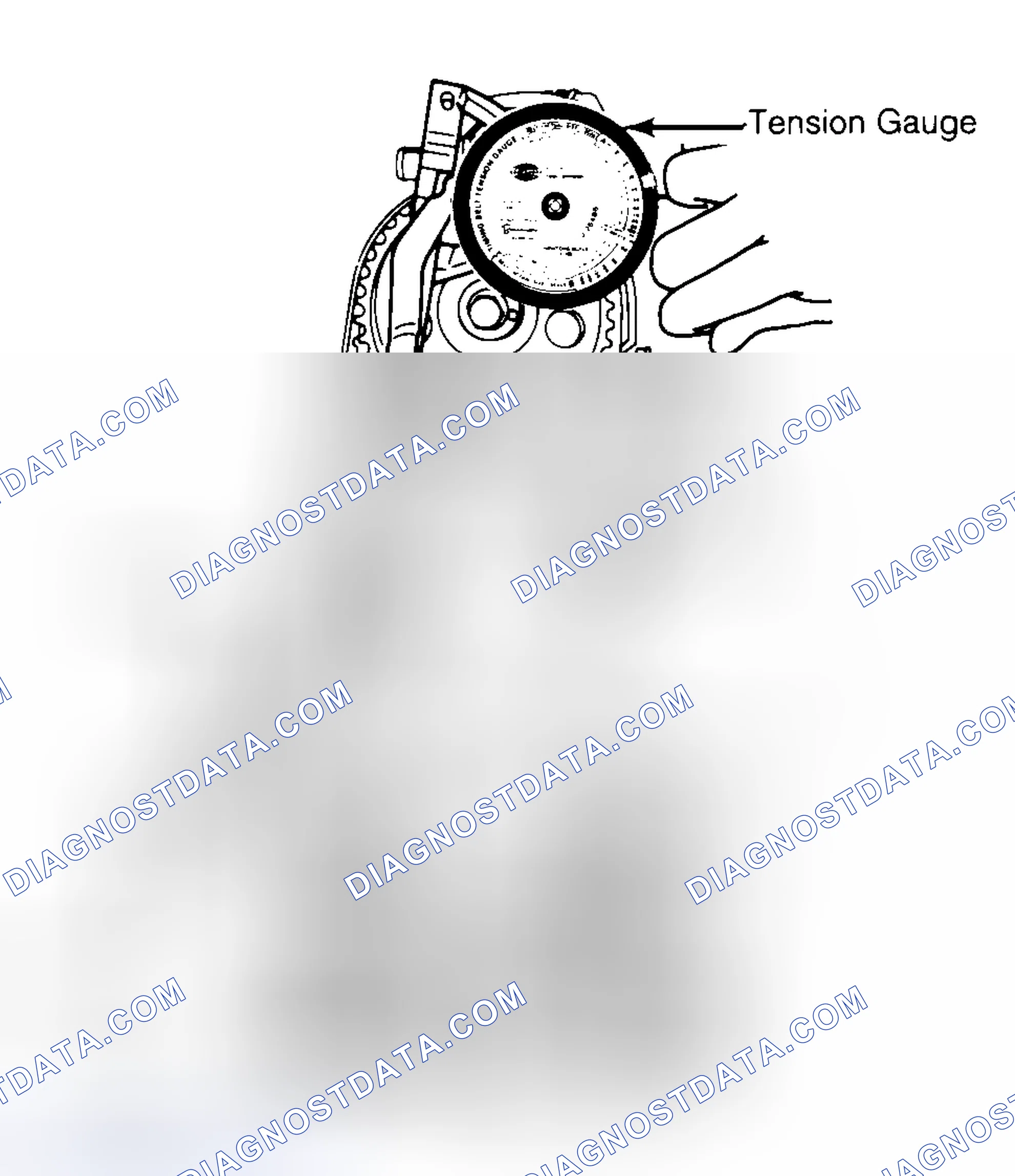 Scheme 3: Adjusting Typical Timing Belt Tension