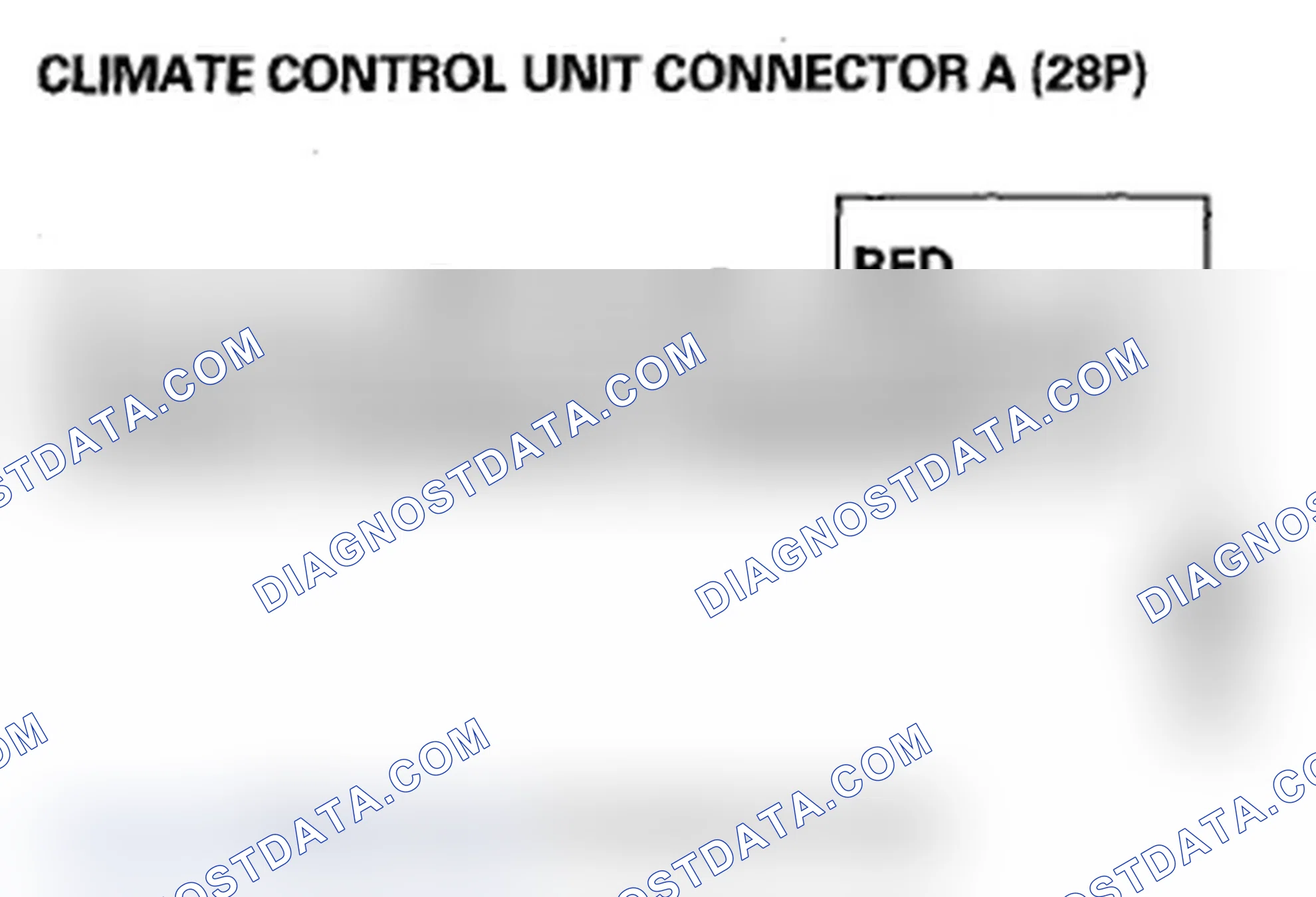 Scheme 223: DTC B121B or DTC indicator H and A/C ON: A Short in the Mode Control Motor Circuit