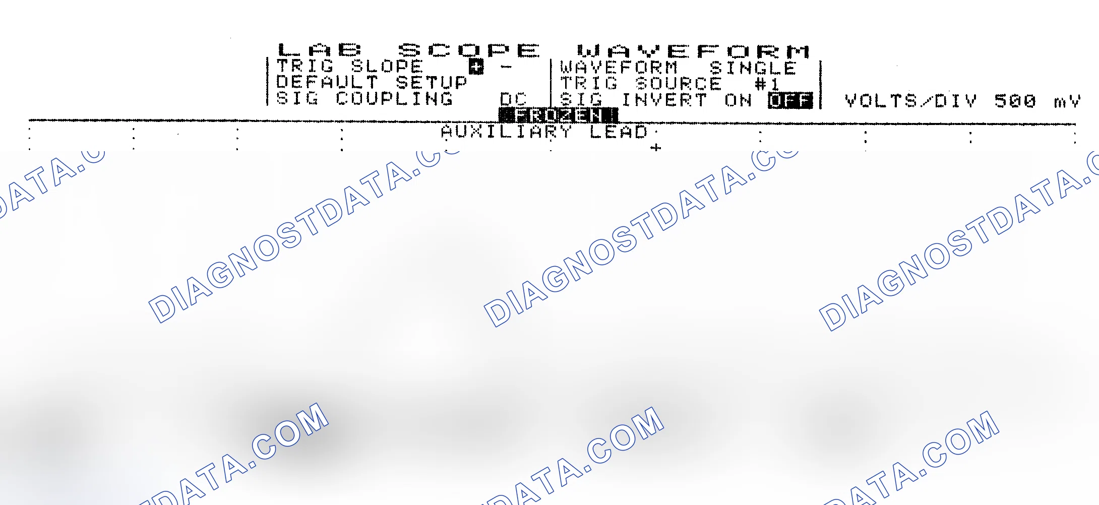 Scheme 10: Single Injector w/Excessive Current Flow - Current Pattern