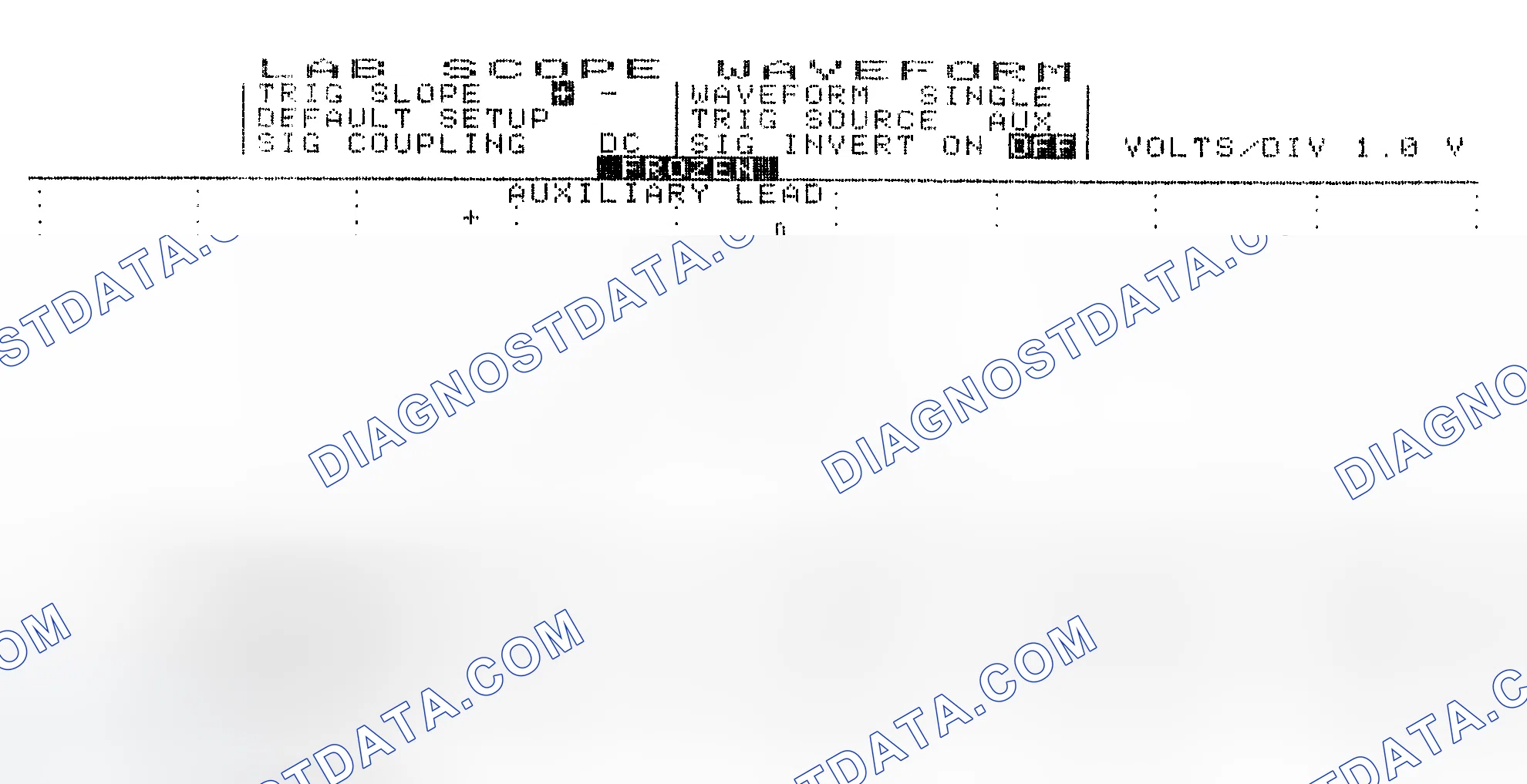 Scheme 19: Single Injector w/Excessive Current Flow - Current Pattern