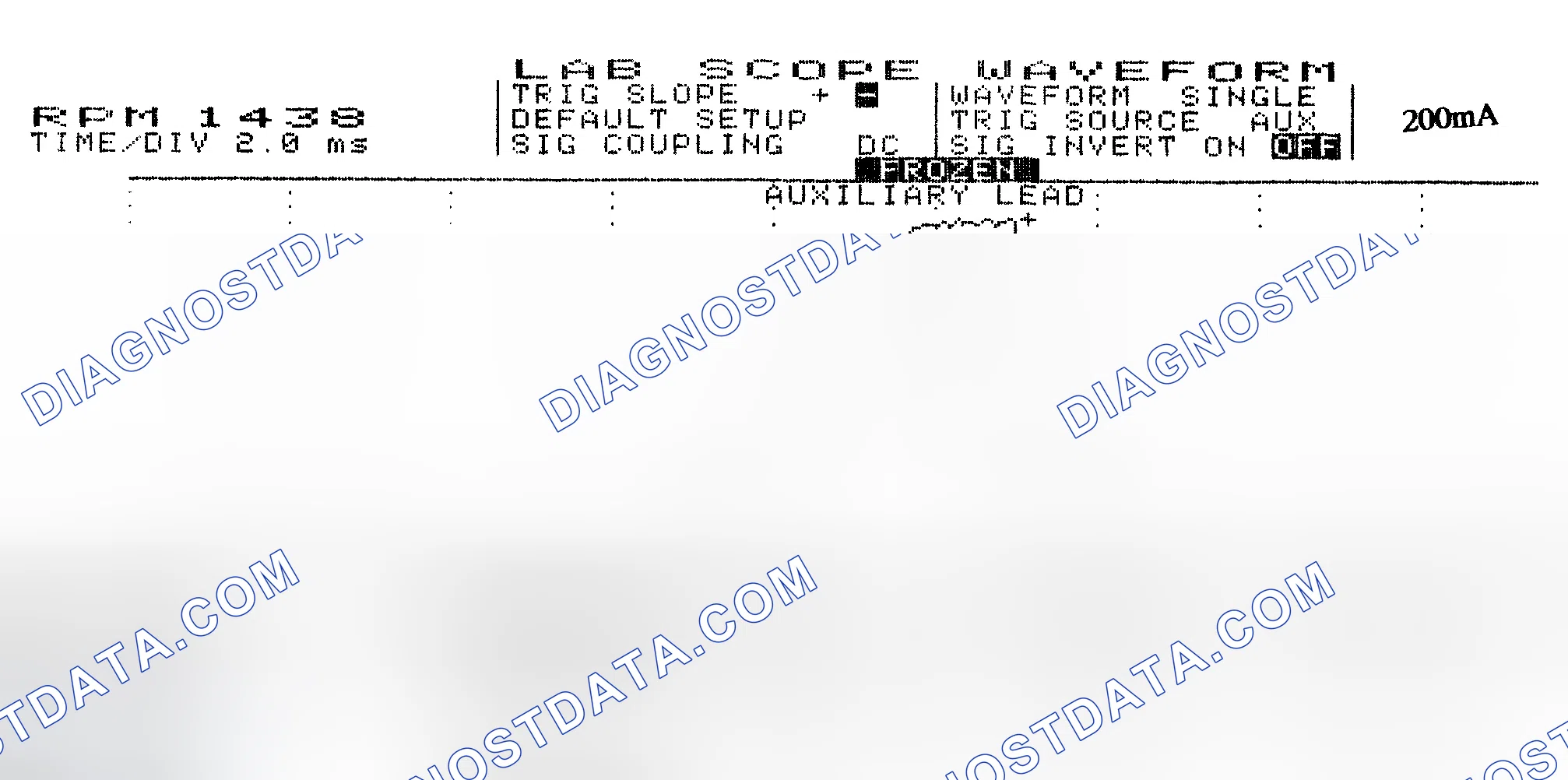Scheme 15: Single Injector w/Normal Current Flow - Current Pattern