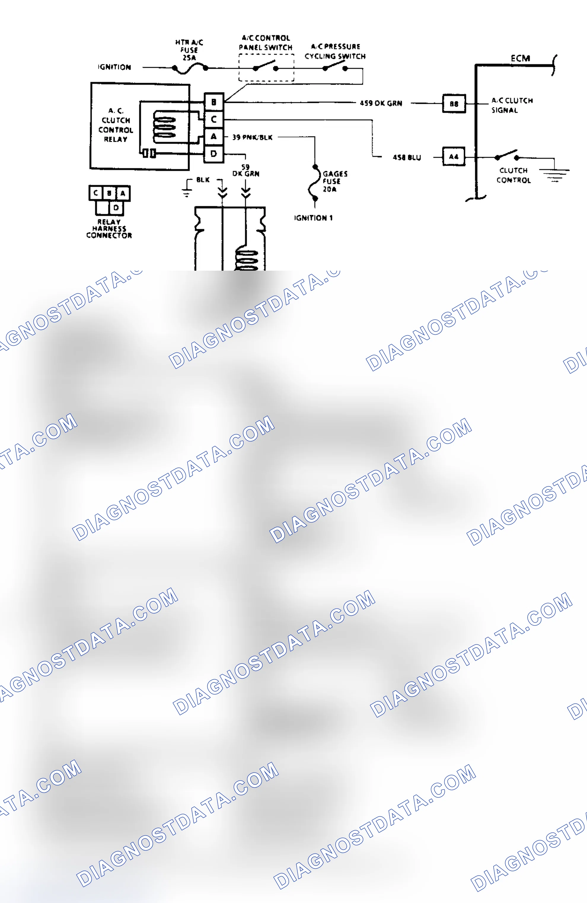 Scheme 118: A/C Clutch Control Diagnosis Flow Chart (2.5L) (3 Of 3)