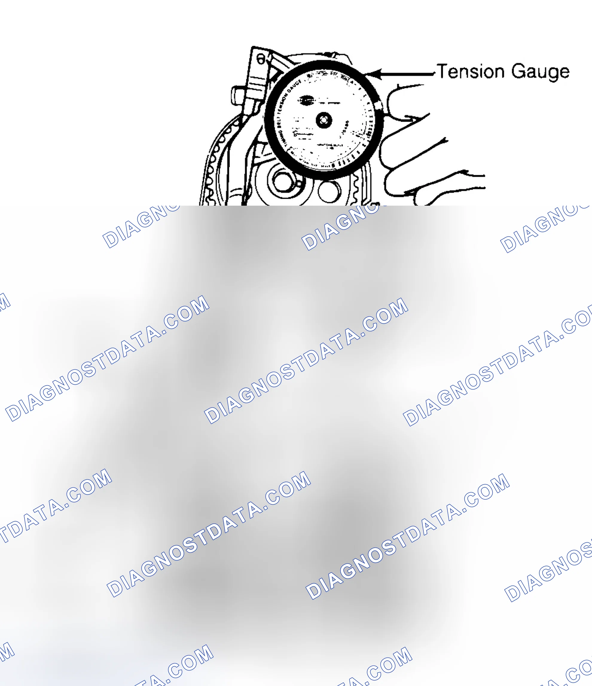 Scheme 3: Adjusting Typical Timing Belt Tension