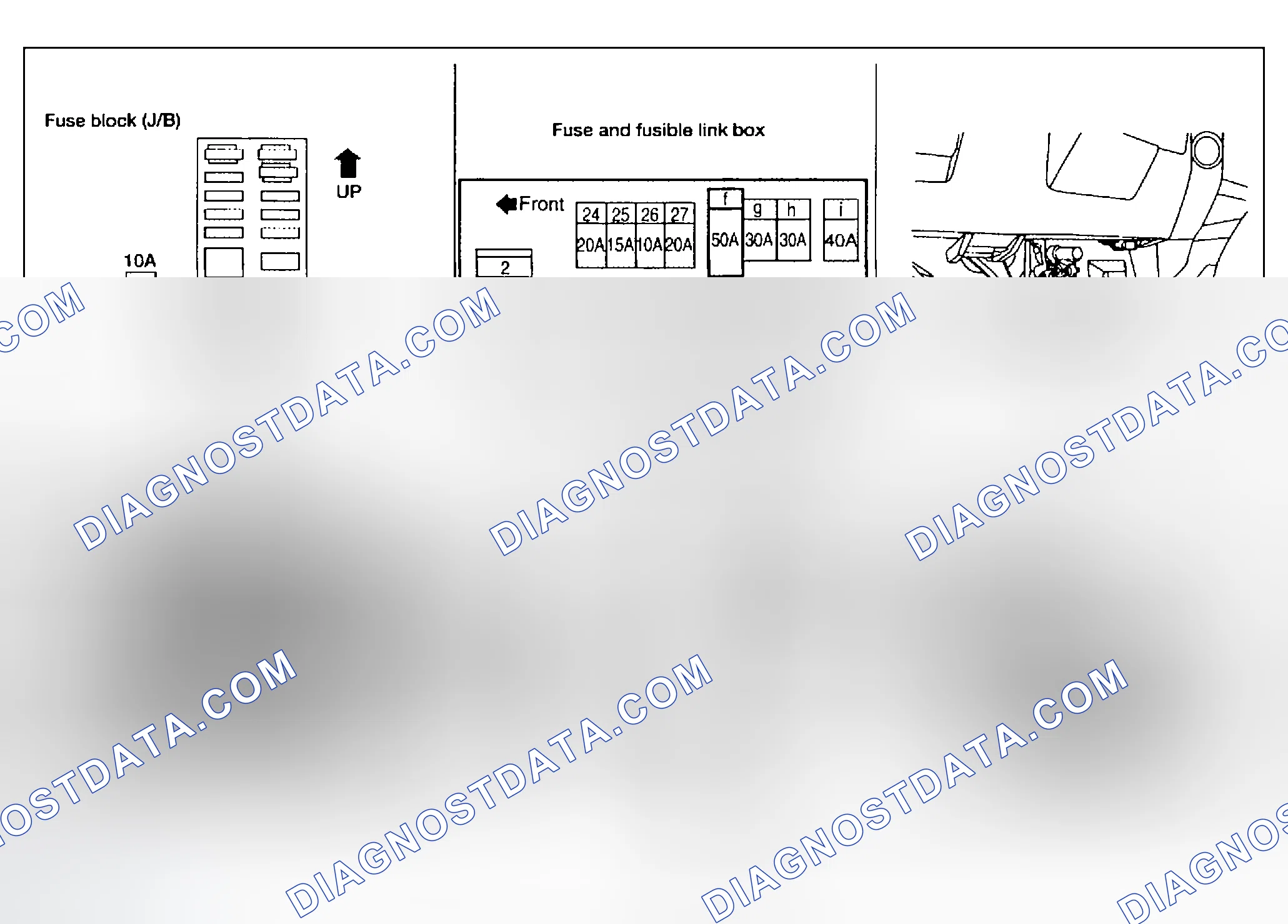 Scheme 1: Component Parts and Harness Connector Location