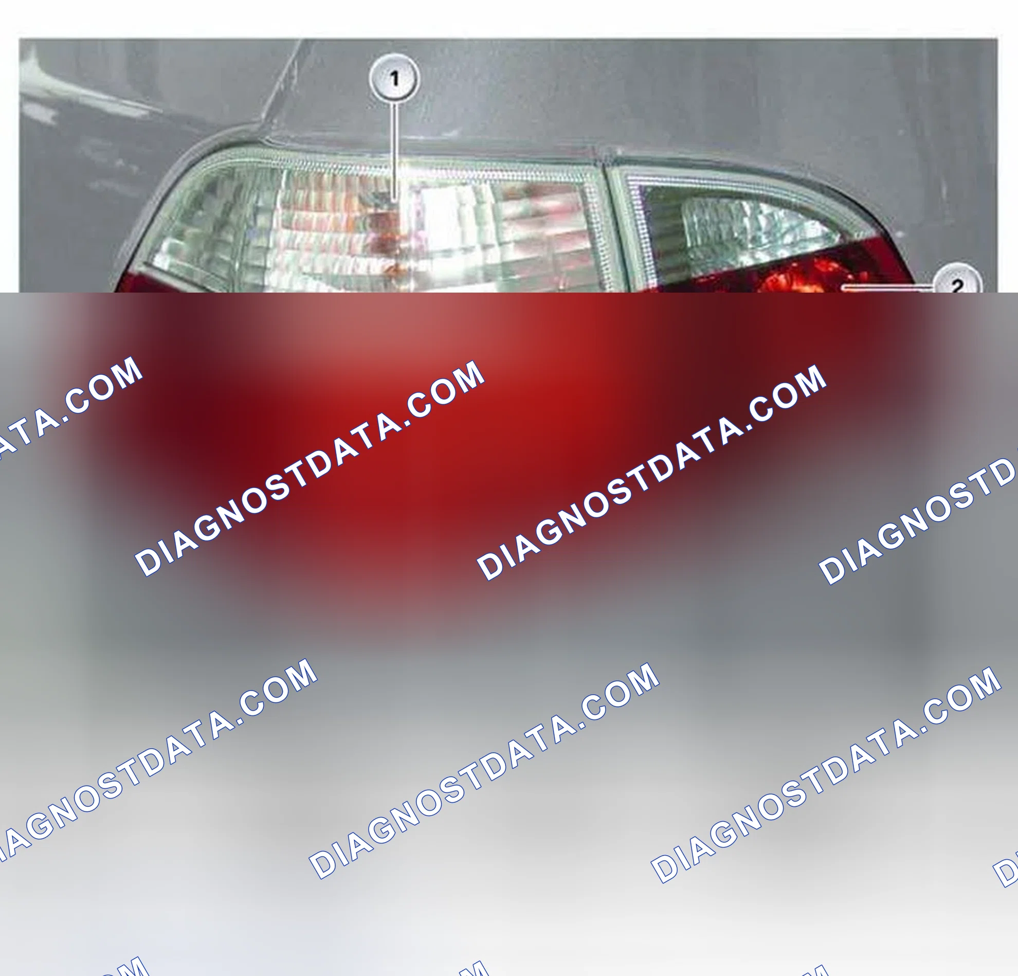 Scheme 496: E61 Tail light