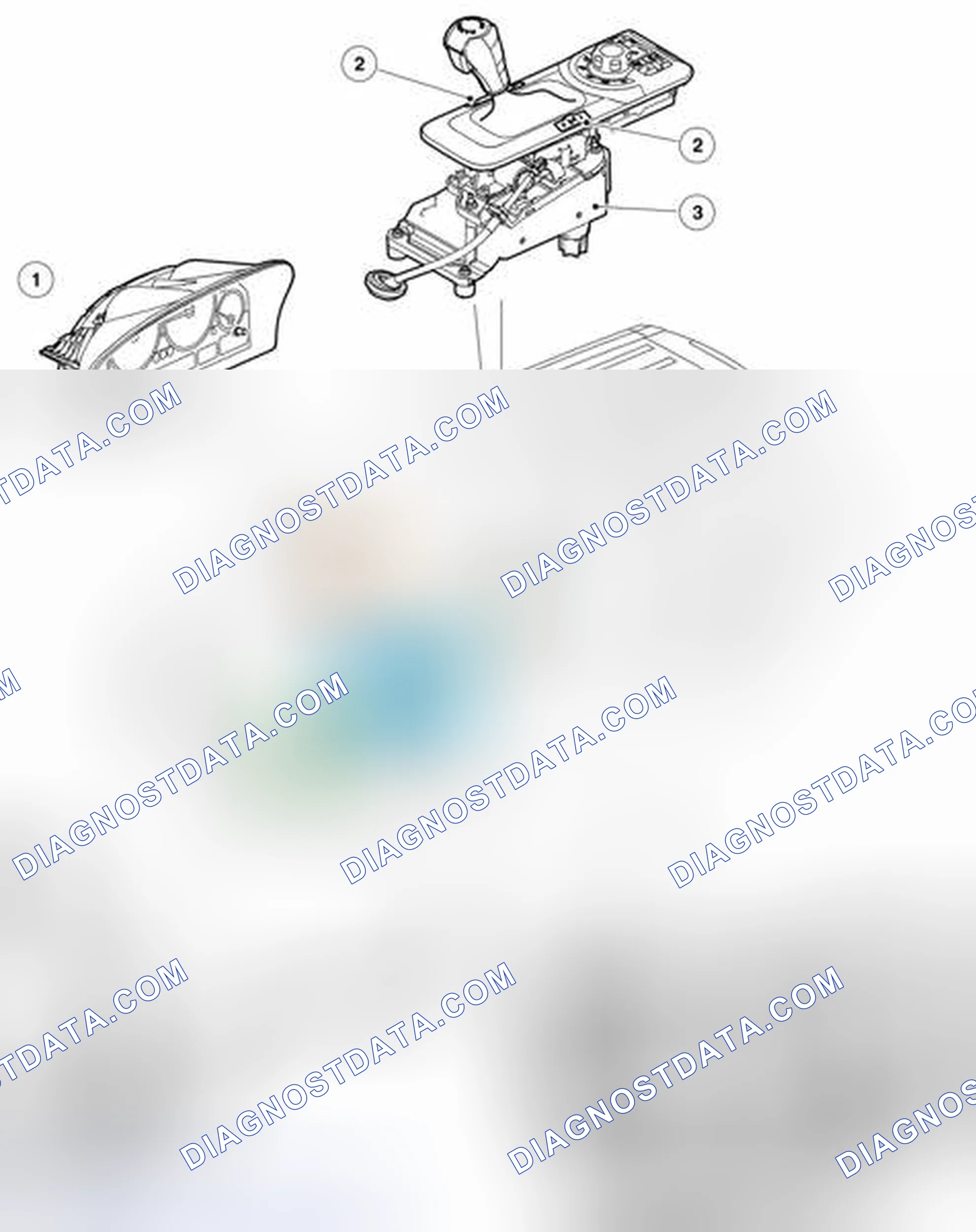 Scheme 1: 4.2L V8 SUPERCHARGED 6HP26 AUTOMATIC TRANSMISSION COMPONENT LOCATION