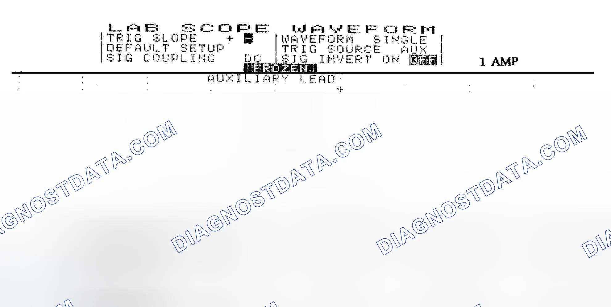 Scheme 20: Single Injector w/Normal Current Flow - Current Pattern