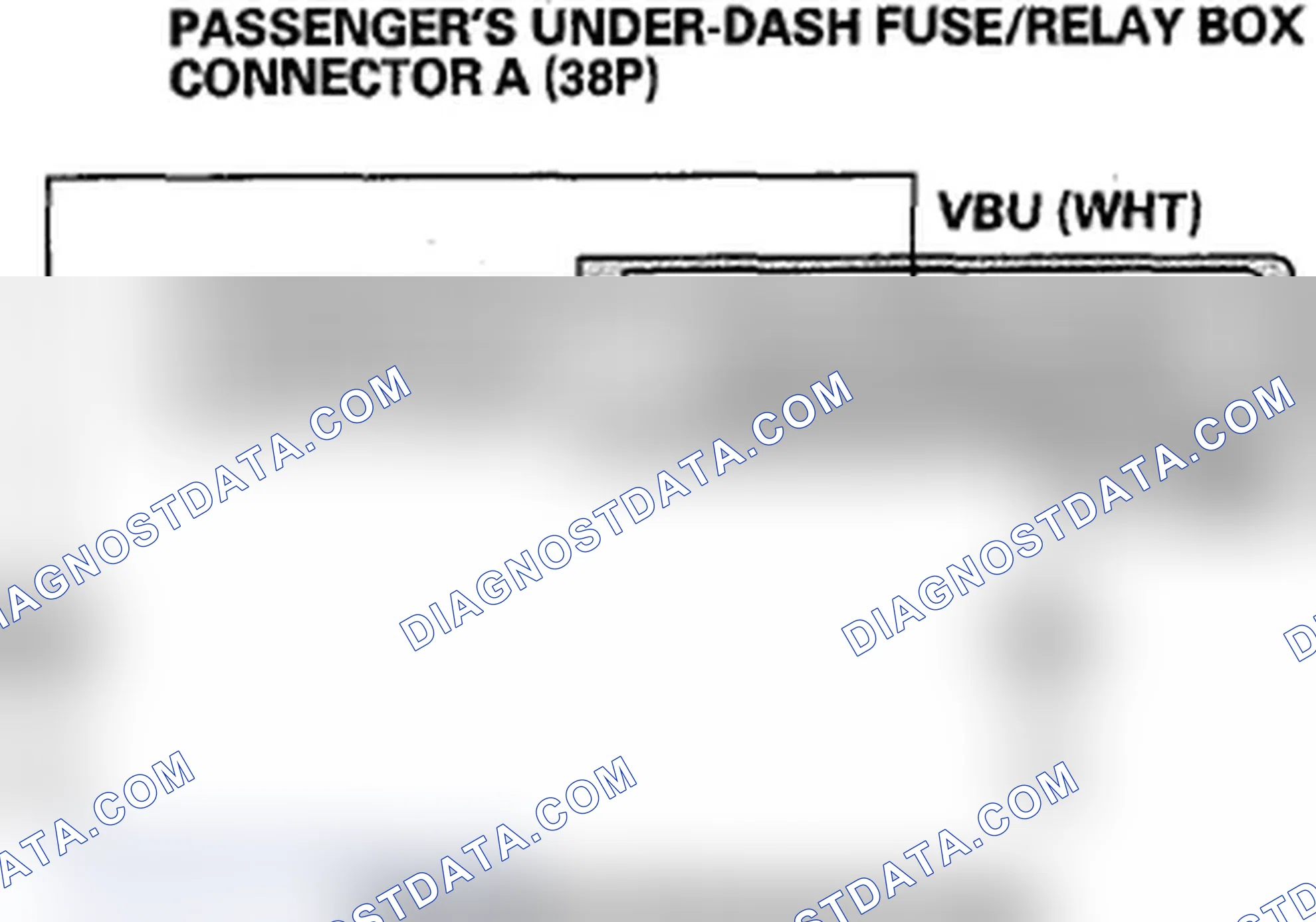 Scheme 96: DTC U1283: Door Multiplex Control Unit Lost Communication With Passenger's MICU