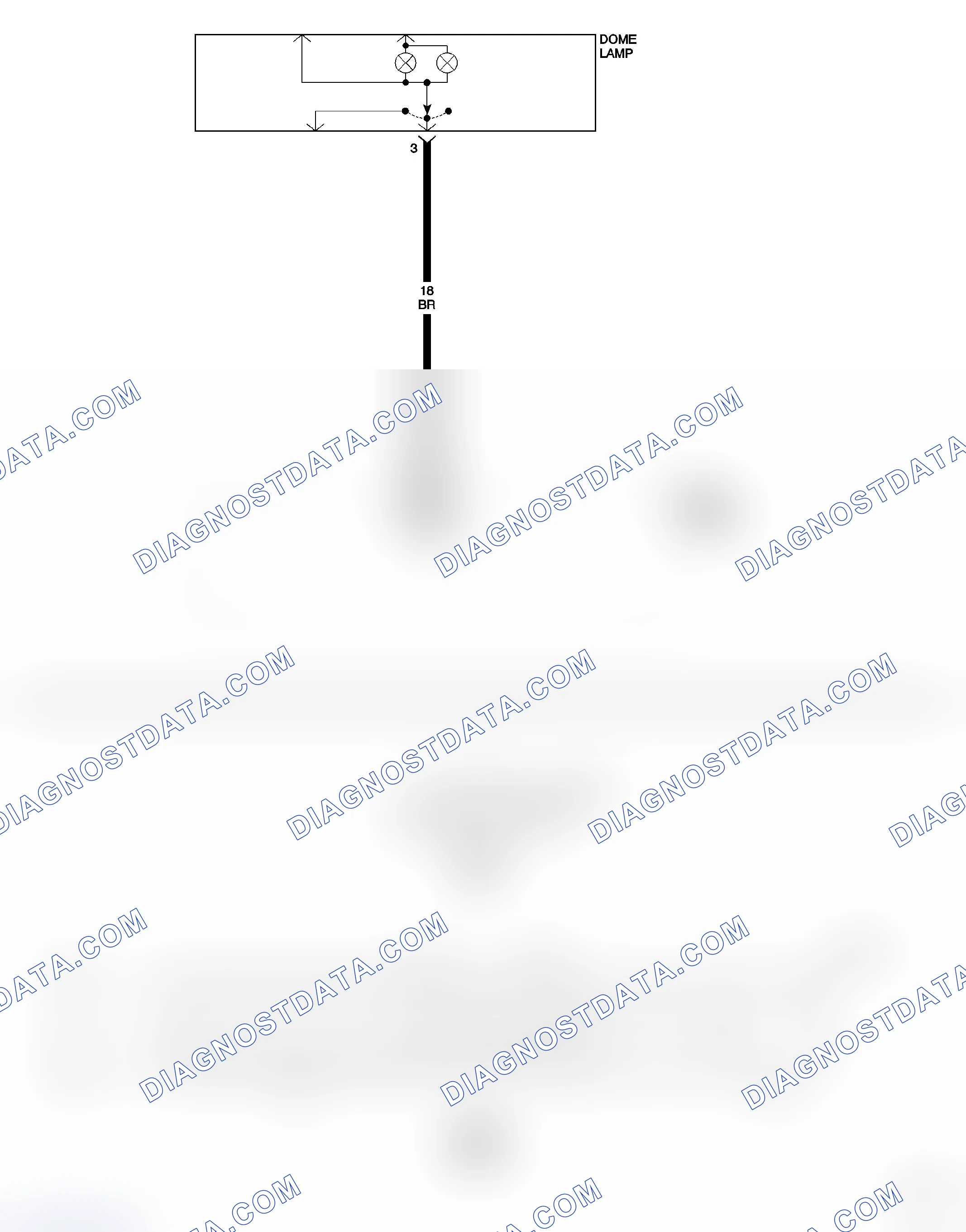 Scheme 7: DOME LAMP CIRCUIT