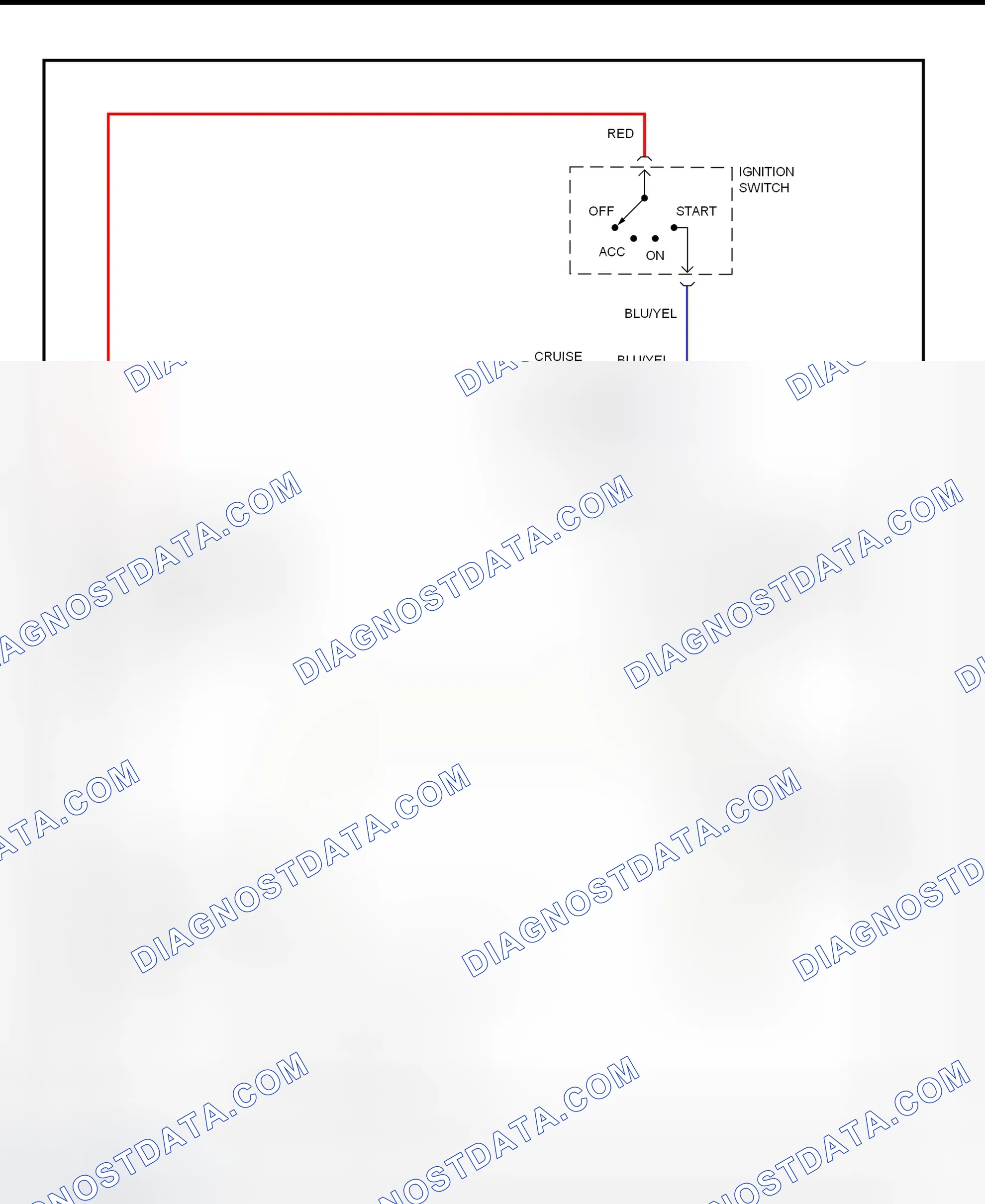 Scheme 2: Starting System Wiring Diagram (MPV)