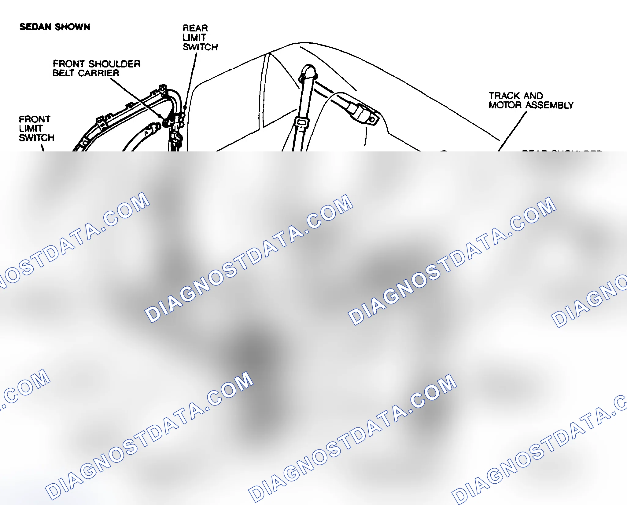 Scheme 14: VIEW OF PASSIVE RESTRAINT SYSTEM