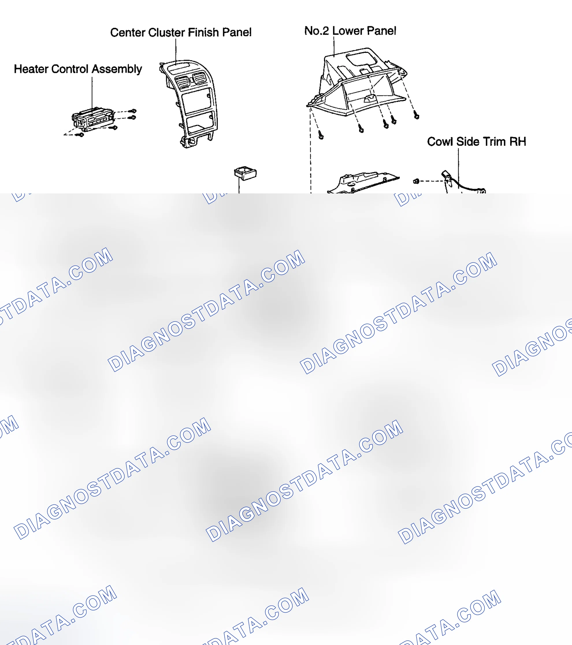Scheme 208: Removal & Installation (Toyota Camry Solara)