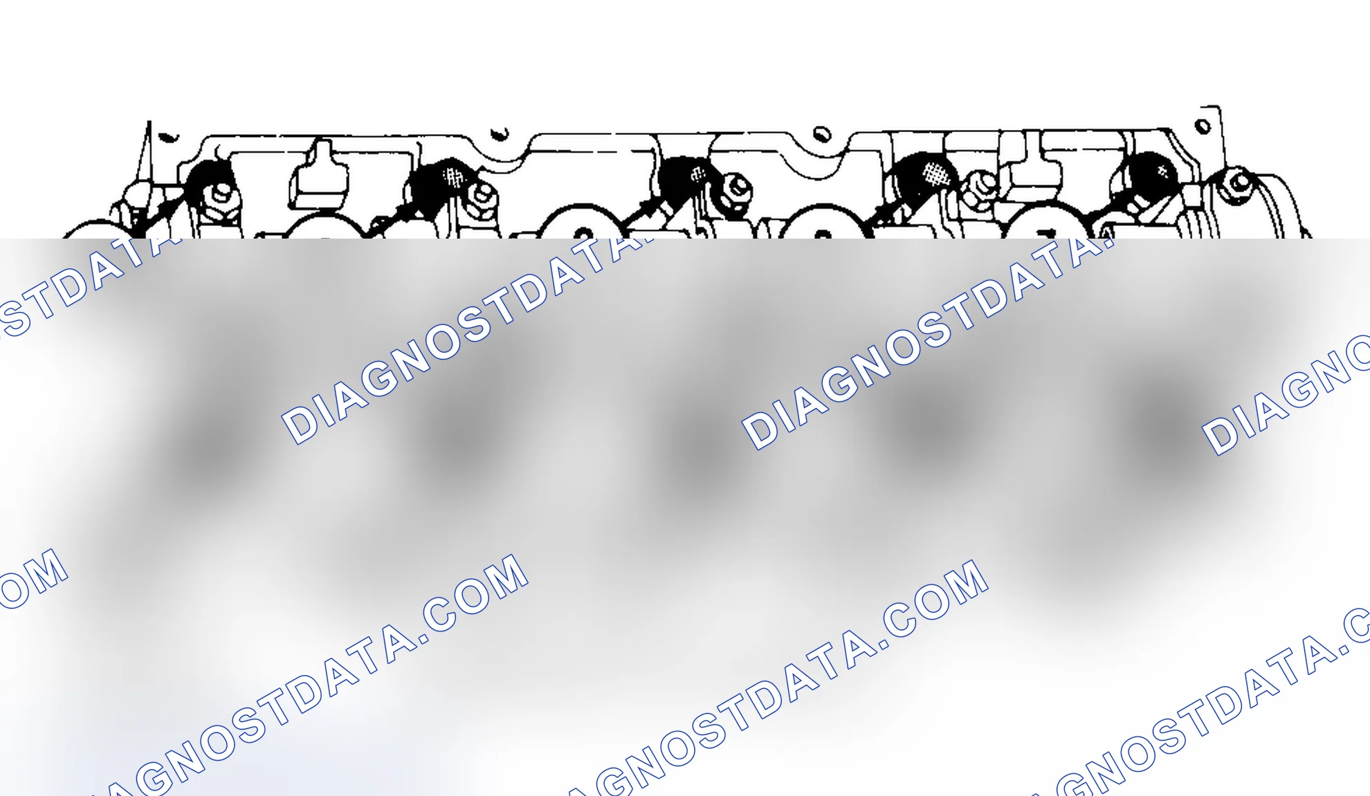 Scheme 7: Typical Cylinder Head Tightening or Loosening Sequence