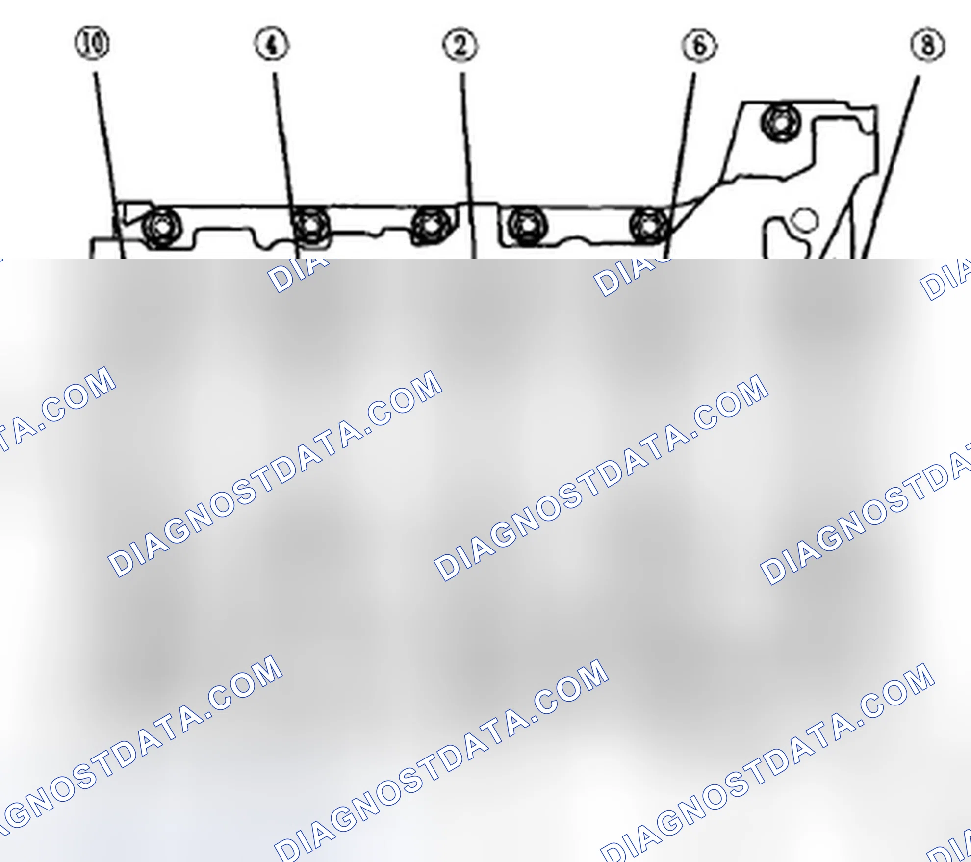 Scheme 396: Main Bearing Clearance Inspection