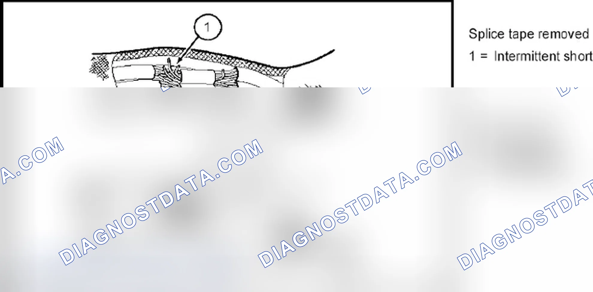 Scheme 598: Electrical short within the harness