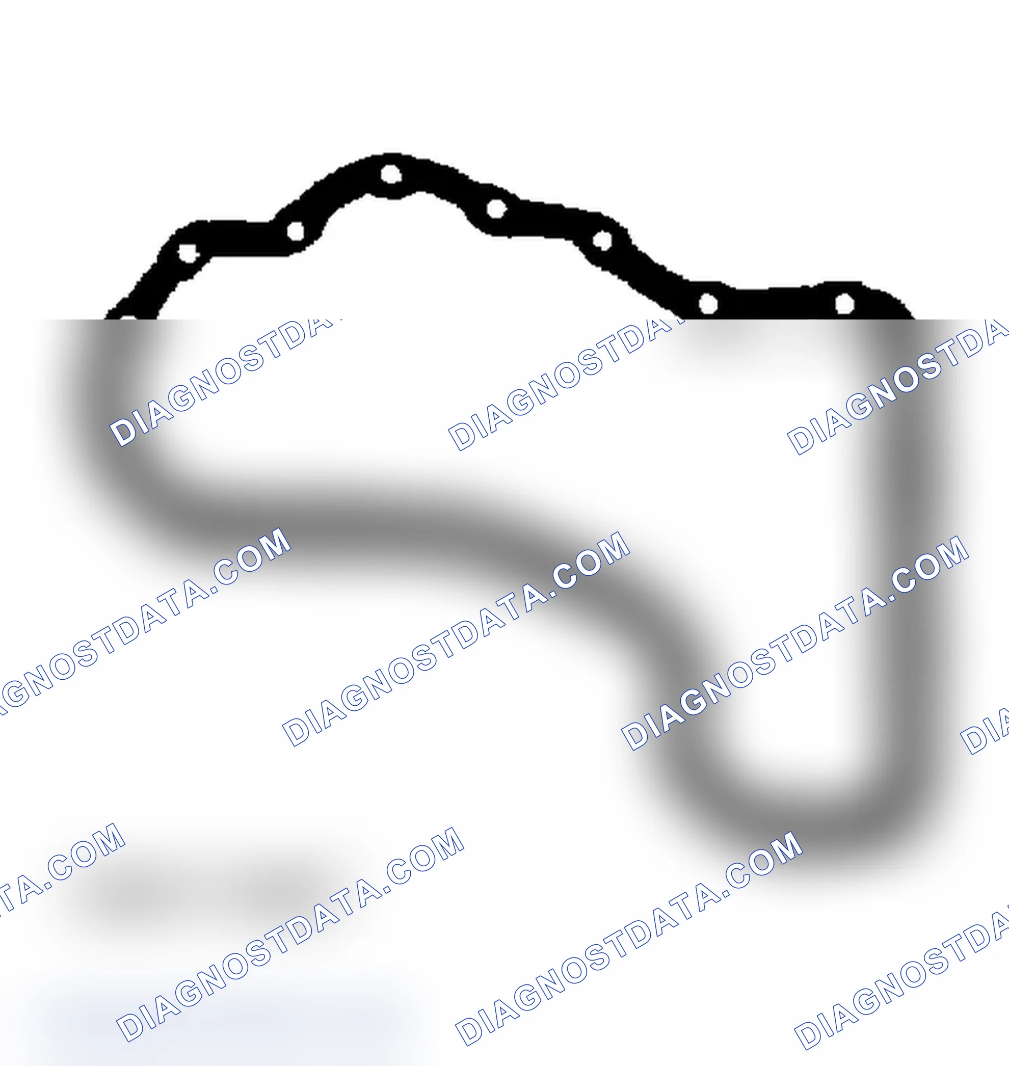 Scheme 29: Identifying Oil Pan Gasket (AX4N)