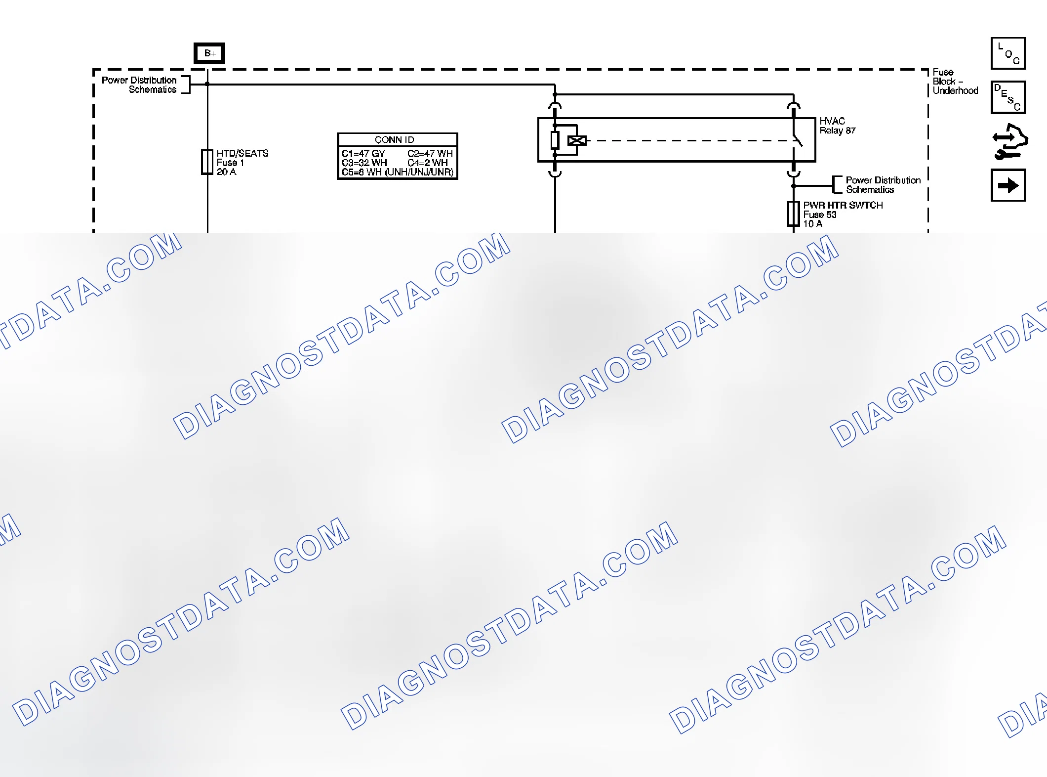 Scheme 43: Heated/Cooled Seat Schematics
