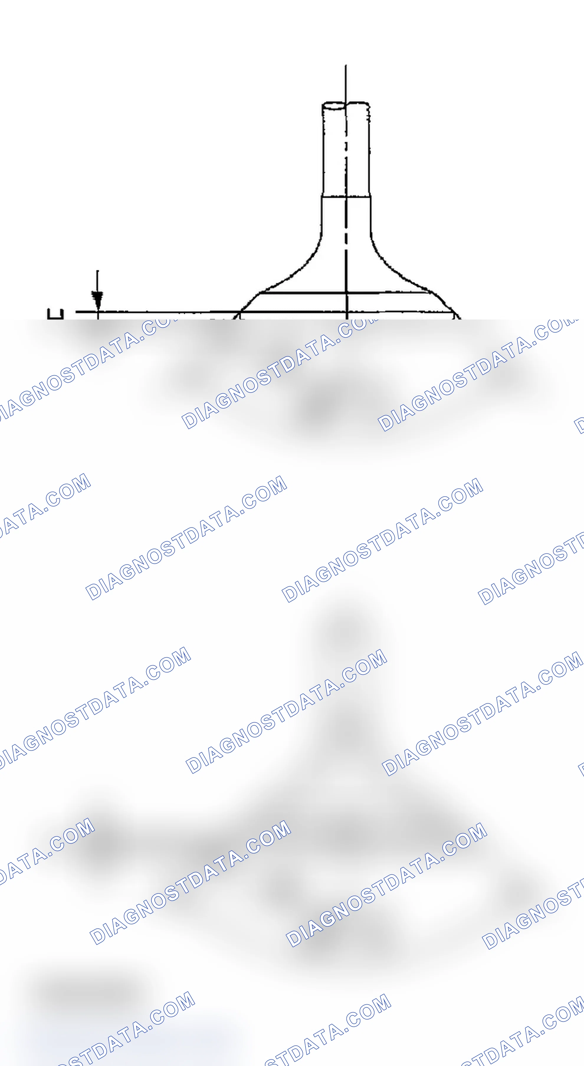Scheme 400: INTAKE AND EXHAUST VALVE