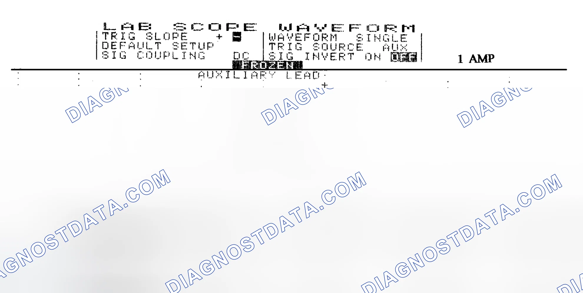 Scheme 20: Single Injector w/Normal Current Flow - Current Pattern