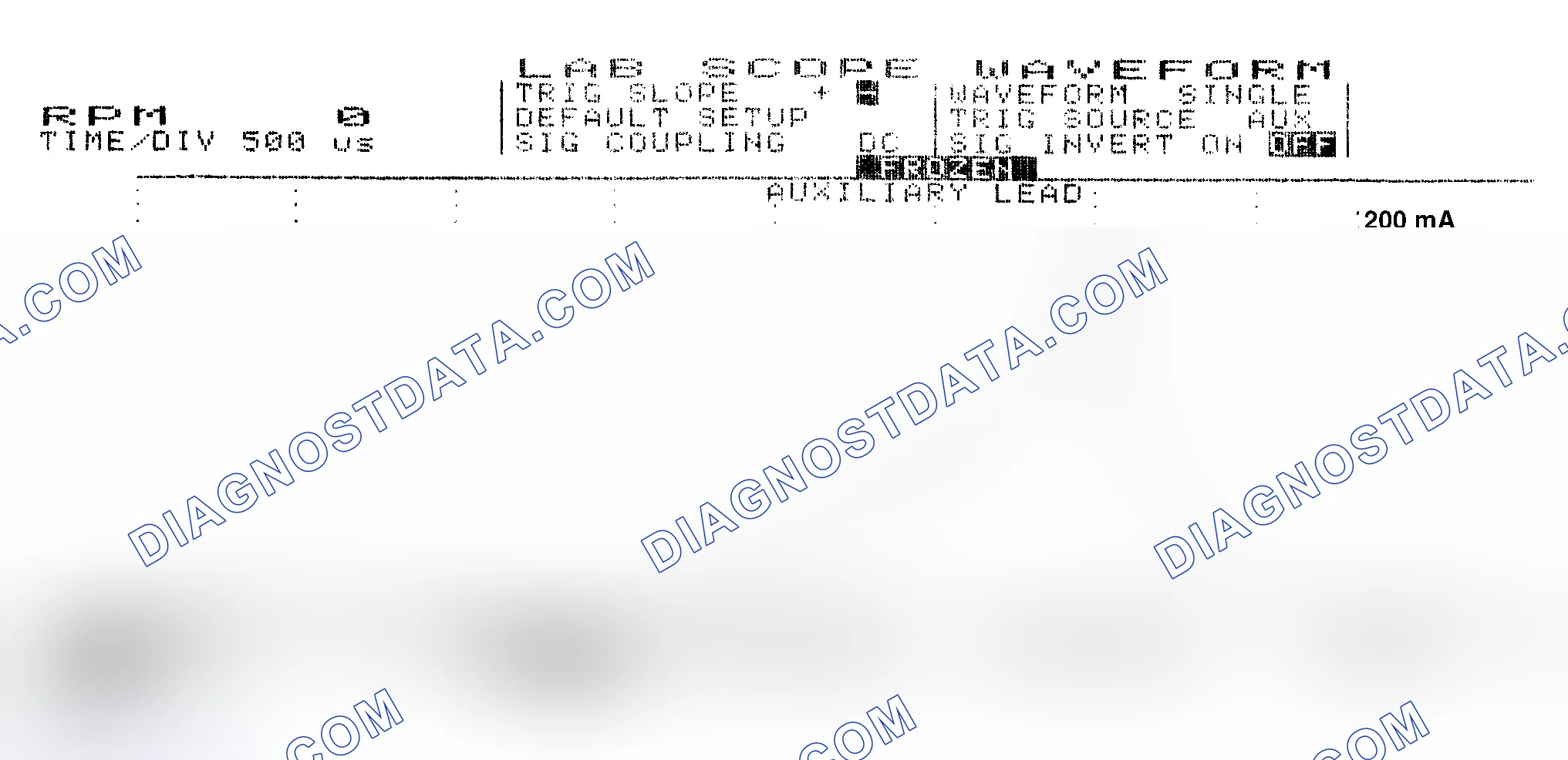 Scheme 17: Single Injector w/Normal Current Flow - Current Pattern