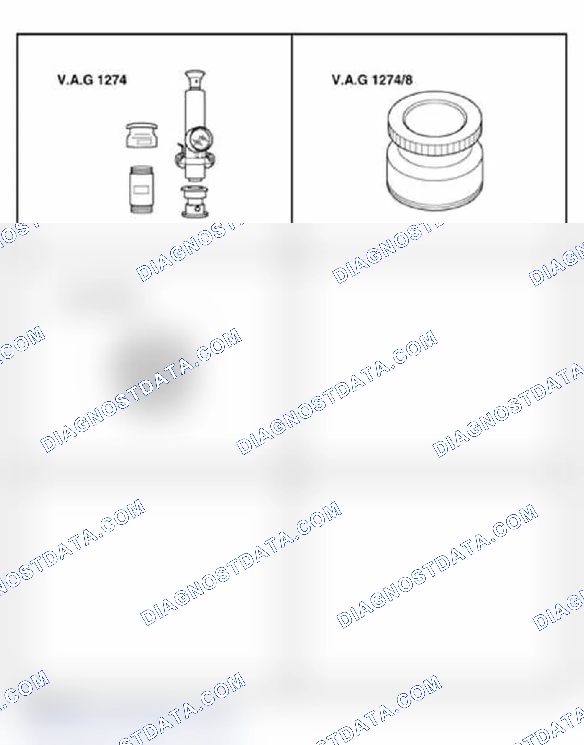 Scheme 49: Special tools and equipment