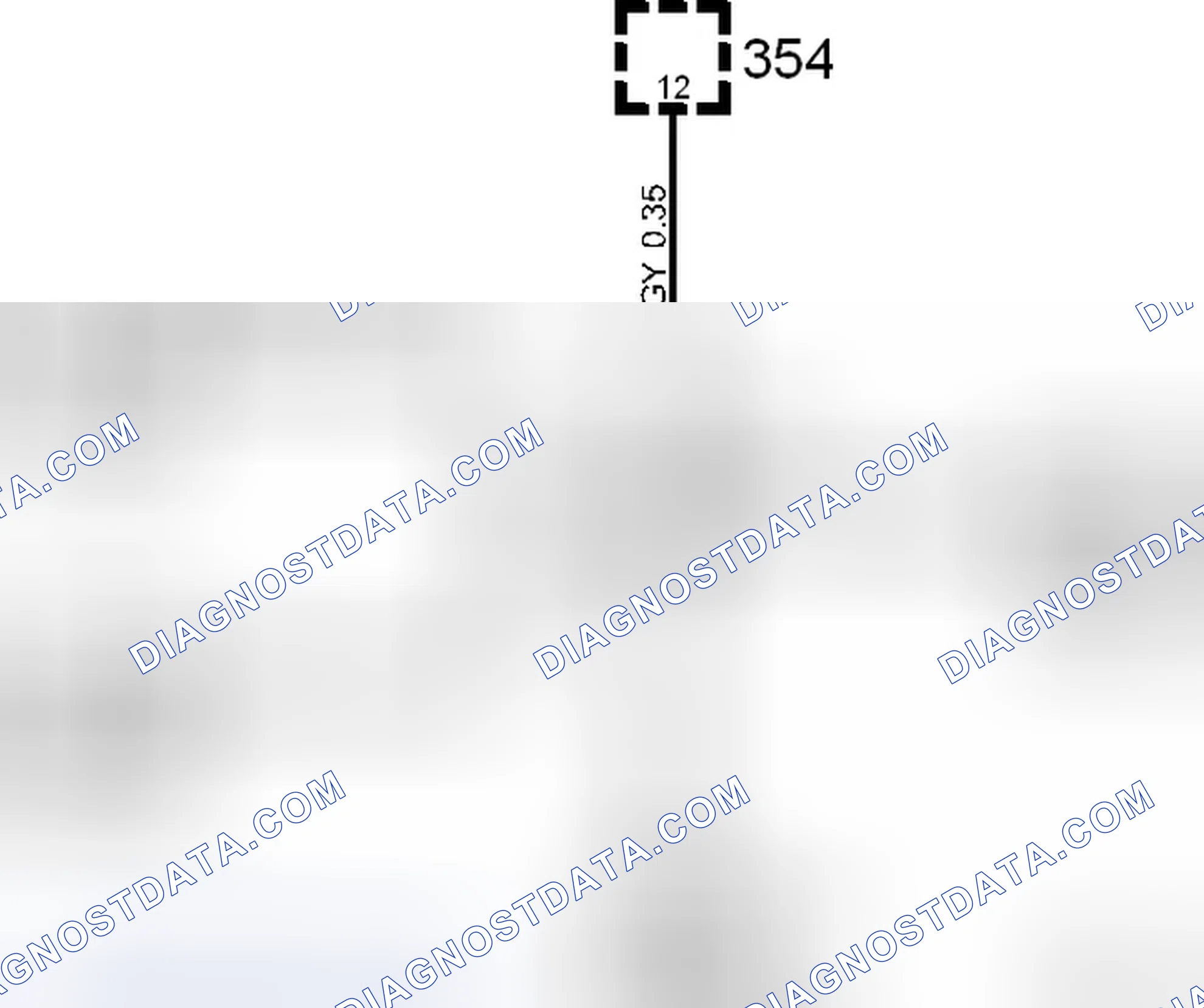 Scheme 185: Crimp connection J68, instrument harness