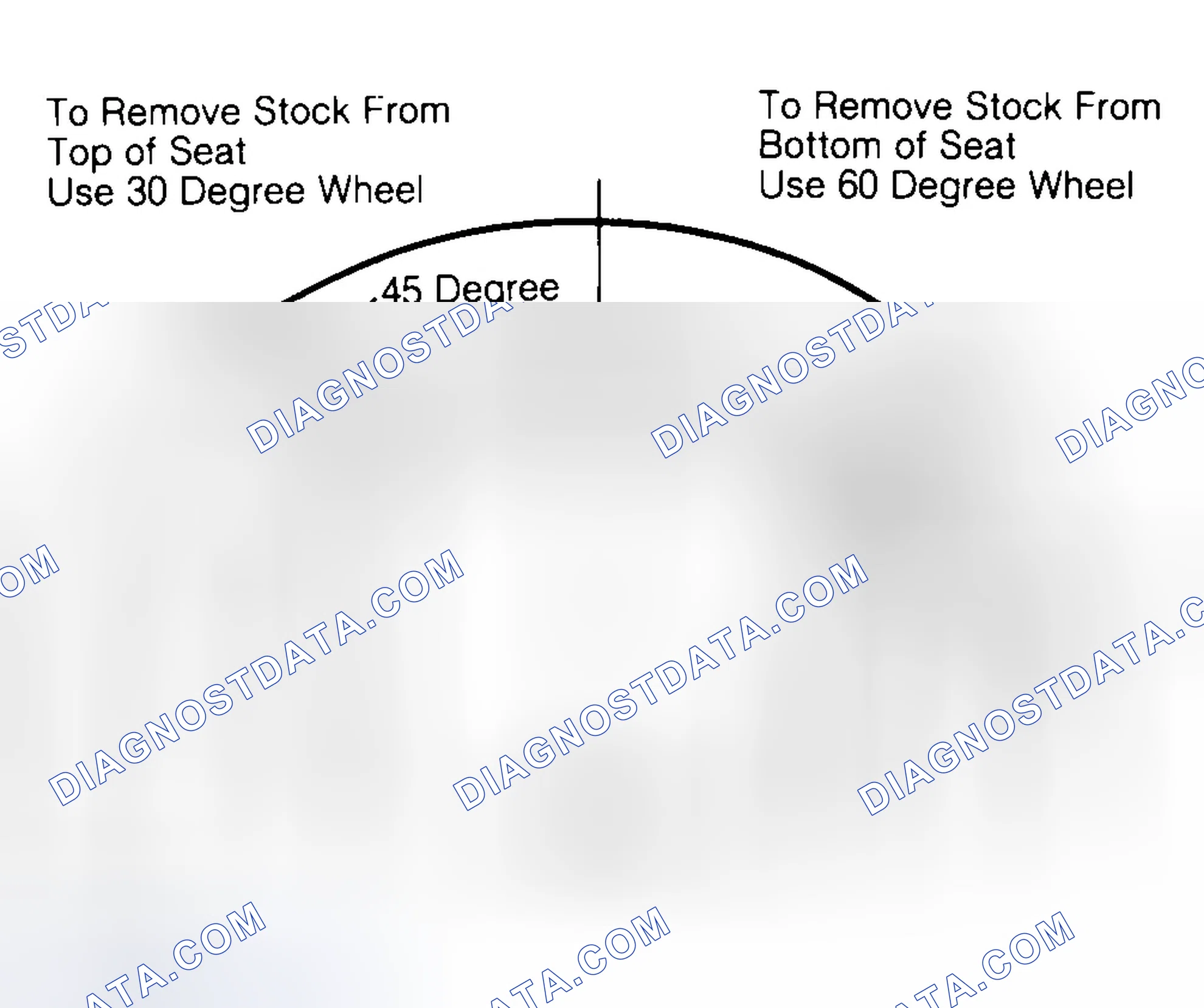 Scheme 19: Adjusting Valve Seat Width