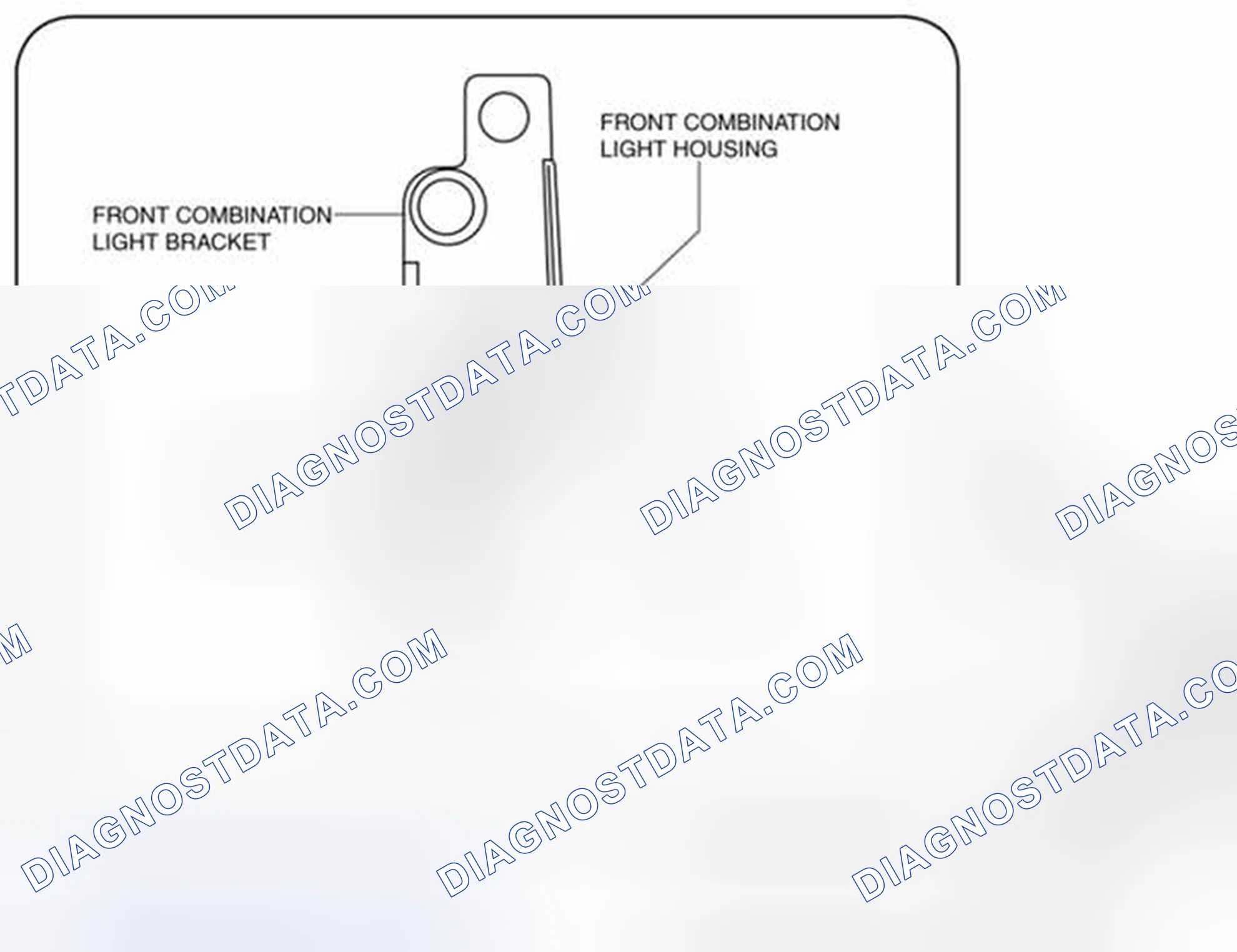 Scheme 34: FRONT COMBINATION LIGHT BRACKET REPLACEMENT
