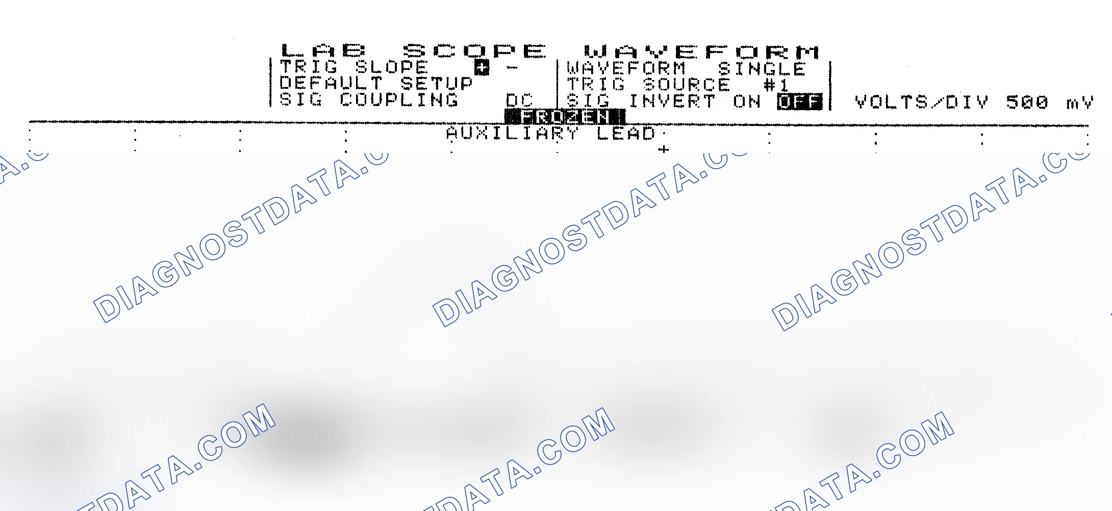 Scheme 10: Single Injector w/Excessive Current Flow - Current Pattern