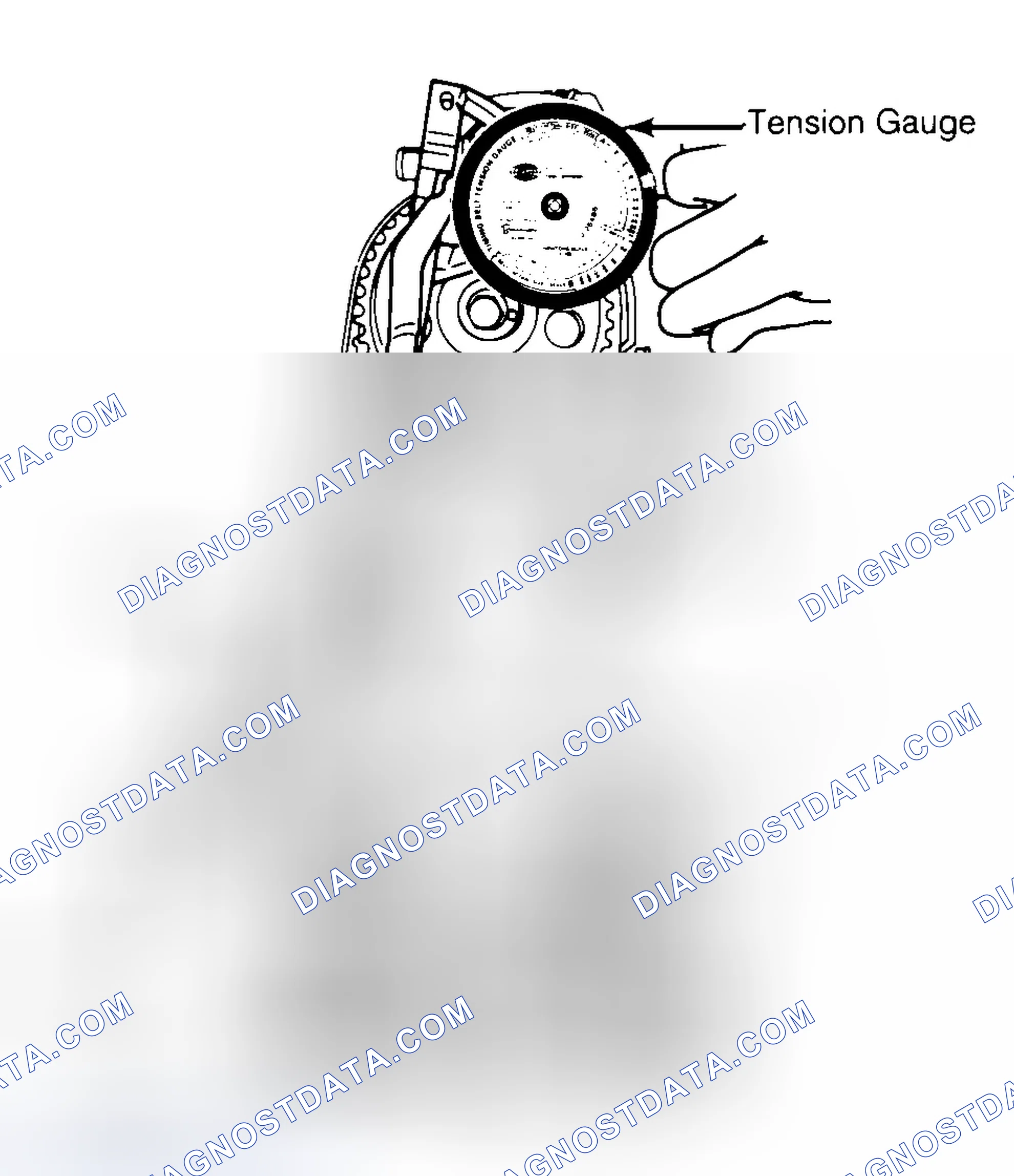 Scheme 3: Adjusting Typical Timing Belt Tension