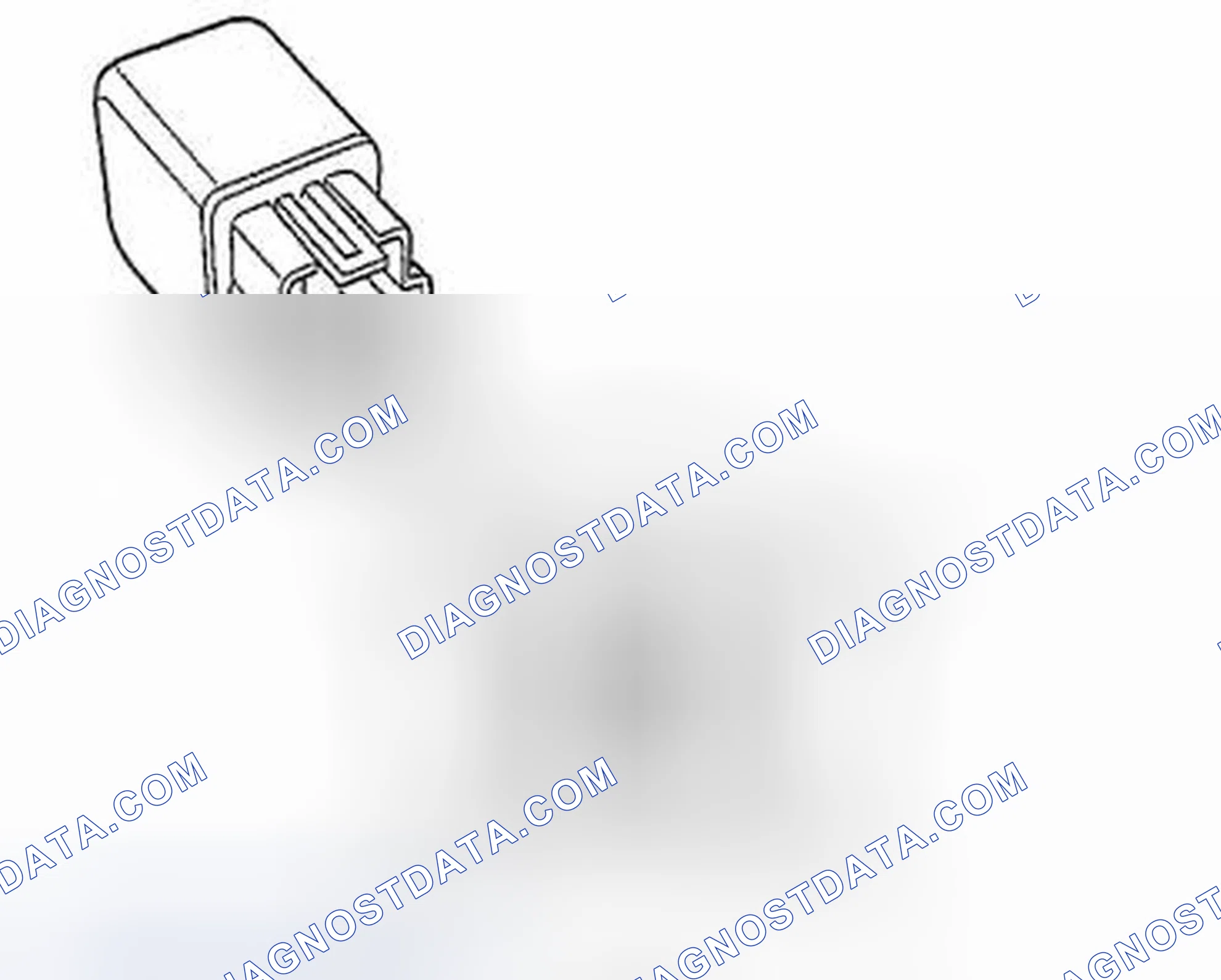 Scheme 6: Check Continuity Between Terminals (Front Blower Motor Relay, Type 2)