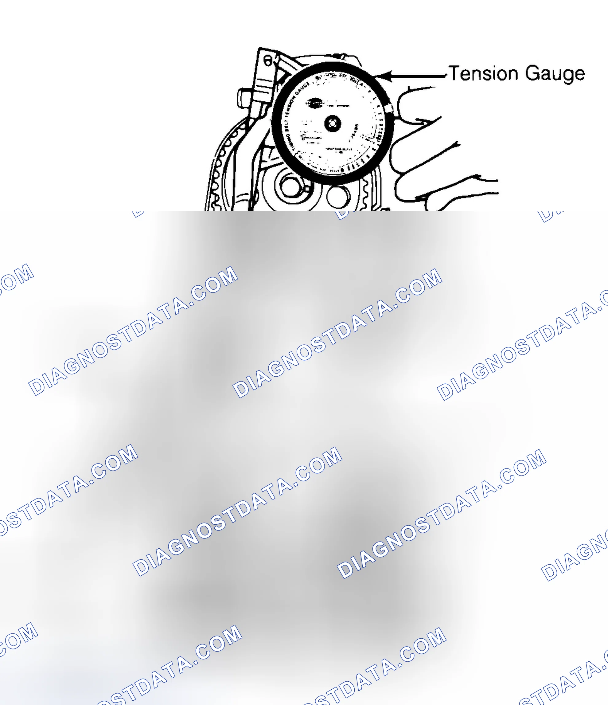 Scheme 3: Adjusting Typical Timing Belt Tension