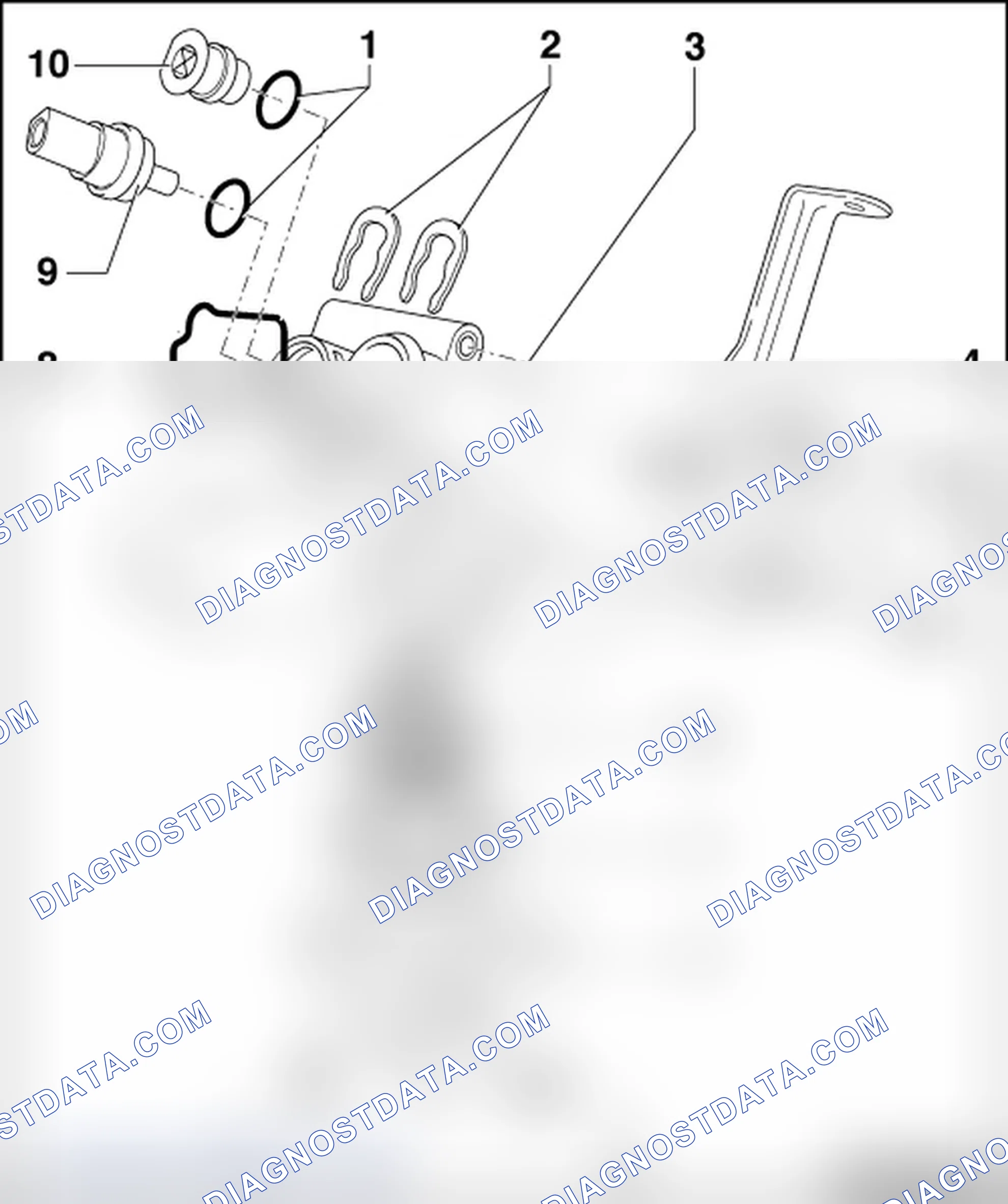 Scheme 71: COOLANT THERMOSTAT HOUSING COMPONENT OVERVIEW