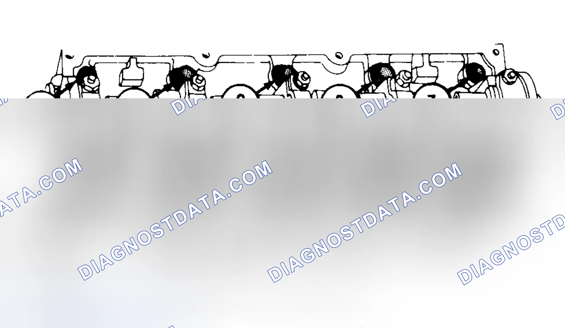 Scheme 7: Typical Cylinder Head Tightening or Loosening Sequence