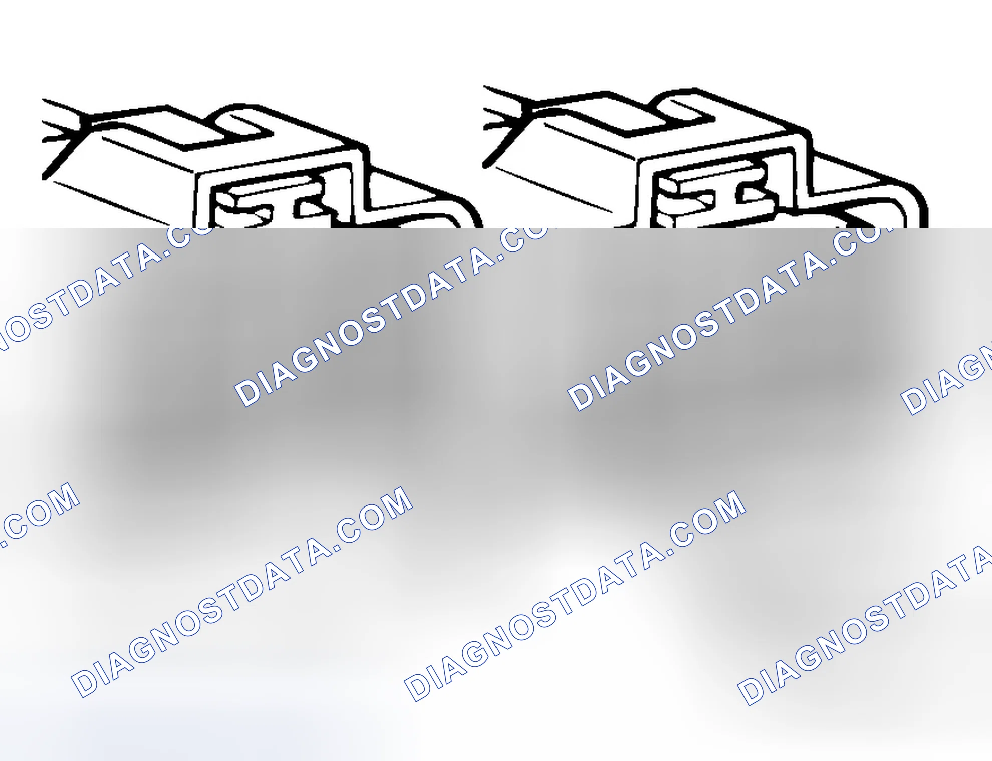Scheme 19: RECTANGULAR WATERPROOF CONNECTOR
