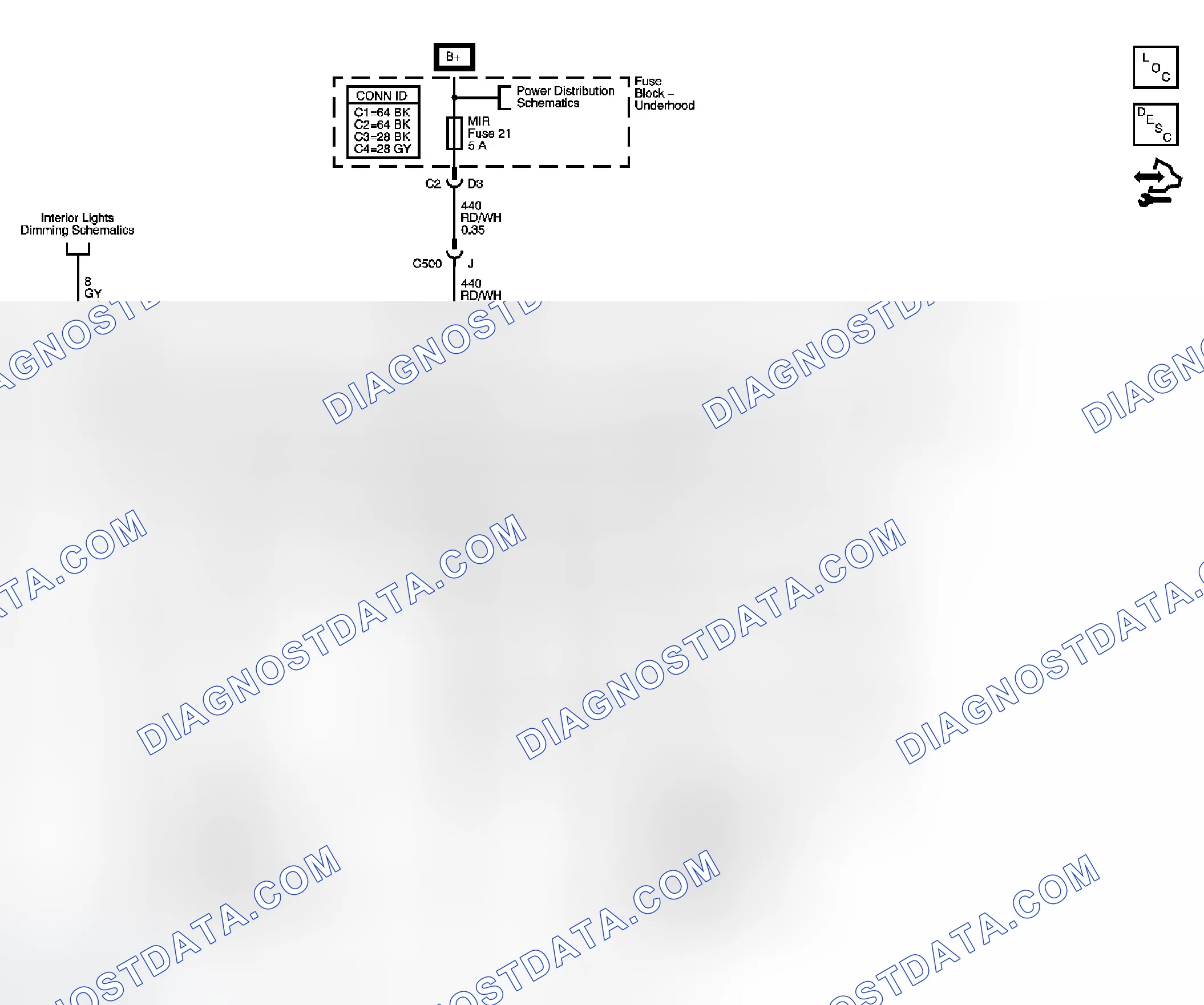 Scheme 1: Outside Rearview Mirror Schematics