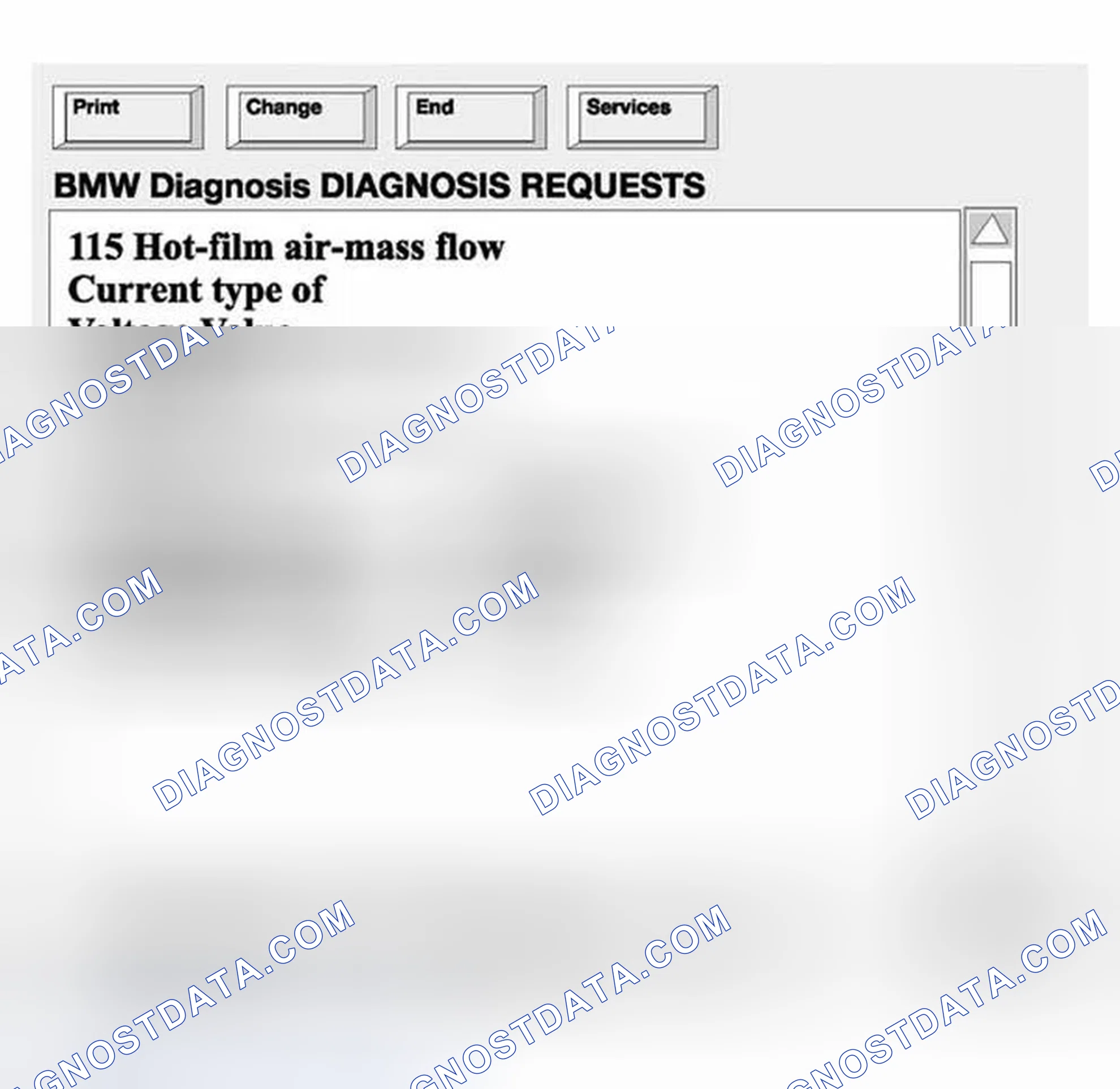 Scheme 252: BMW Fault Code (DISplus/MoDIC)