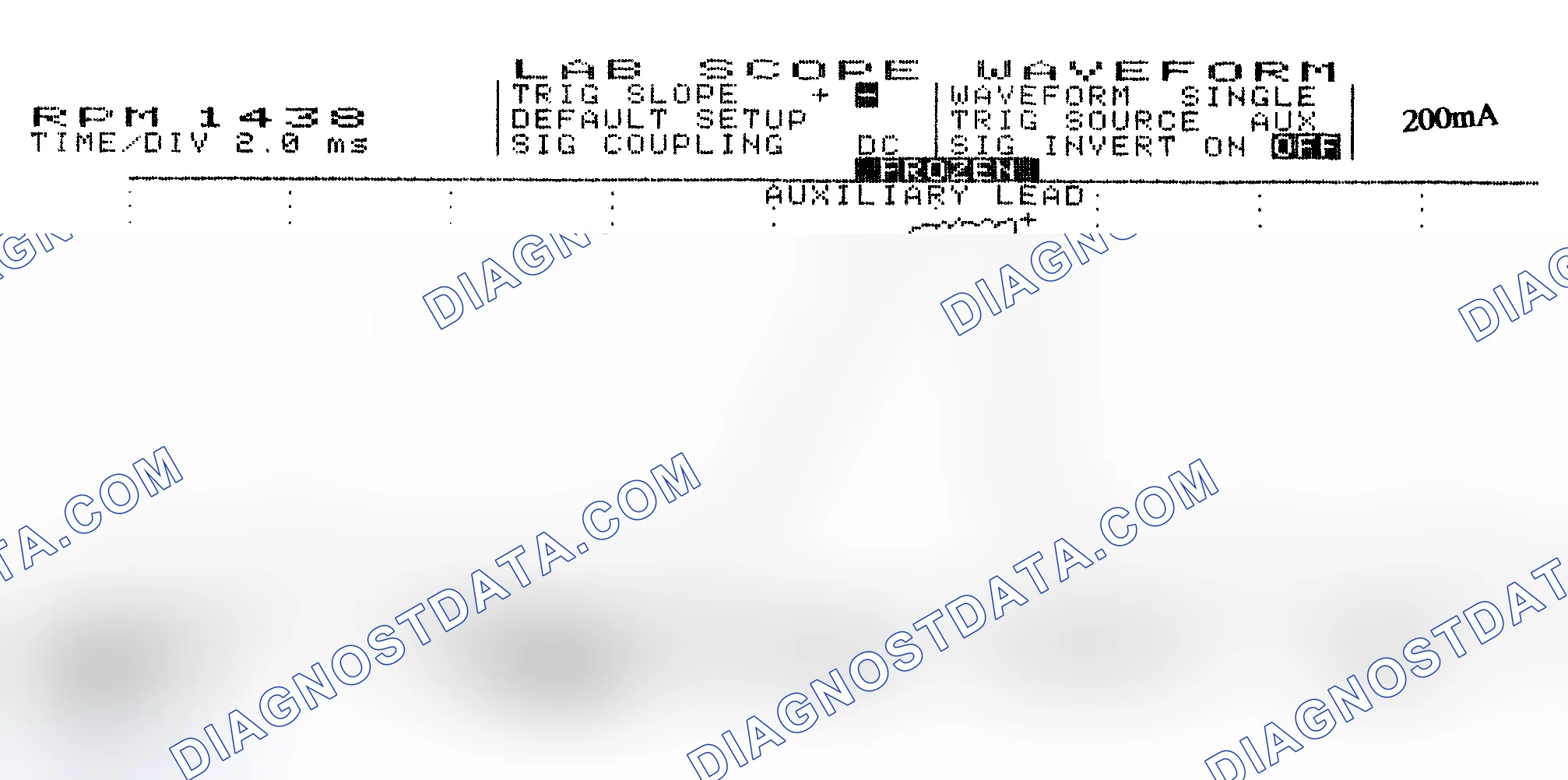 Scheme 15: Single Injector w/Normal Current Flow - Current Pattern