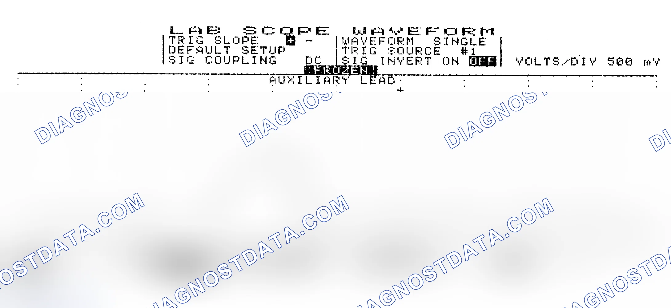 Scheme 10: Single Injector w/Excessive Current Flow - Current Pattern