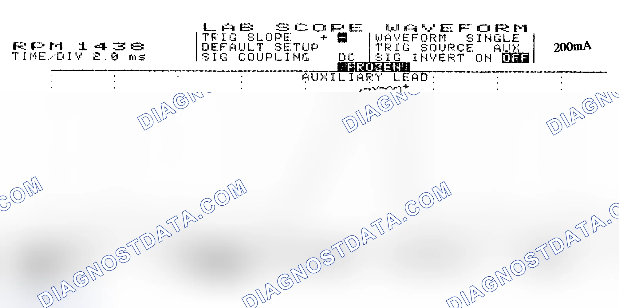 Scheme 15: Single Injector w/Normal Current Flow - Current Pattern