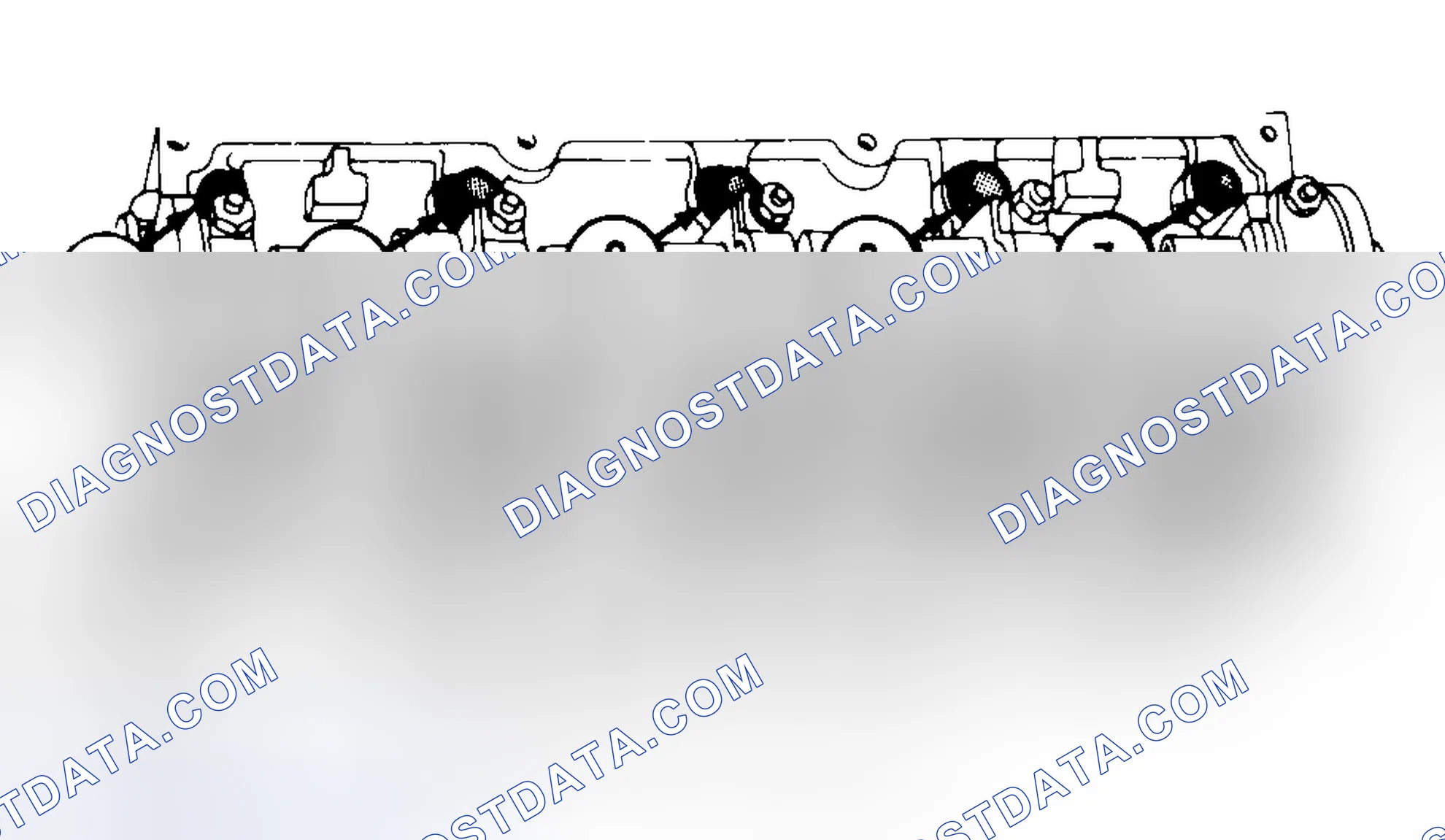 Scheme 7: Typical Cylinder Head Tightening or Loosening Sequence