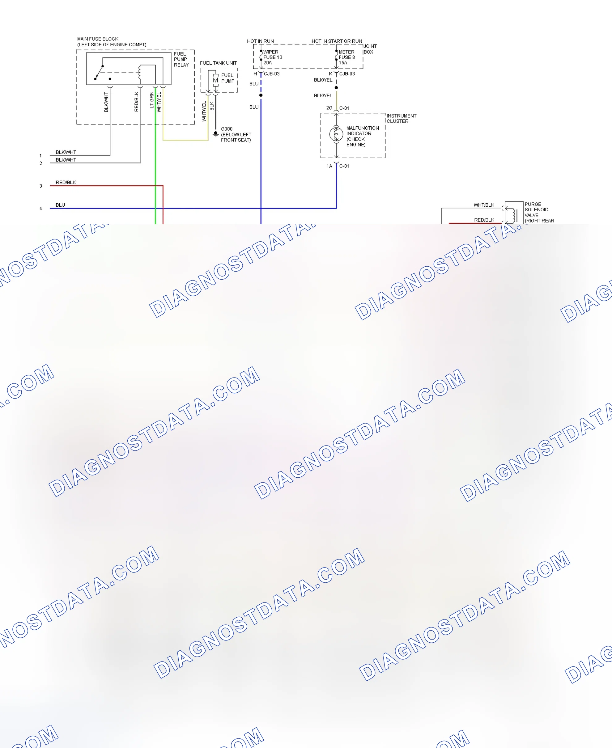 Scheme 6: Wiring Diagram (MX-6 & 626 - 2.0L M/T - 2 Of 2)