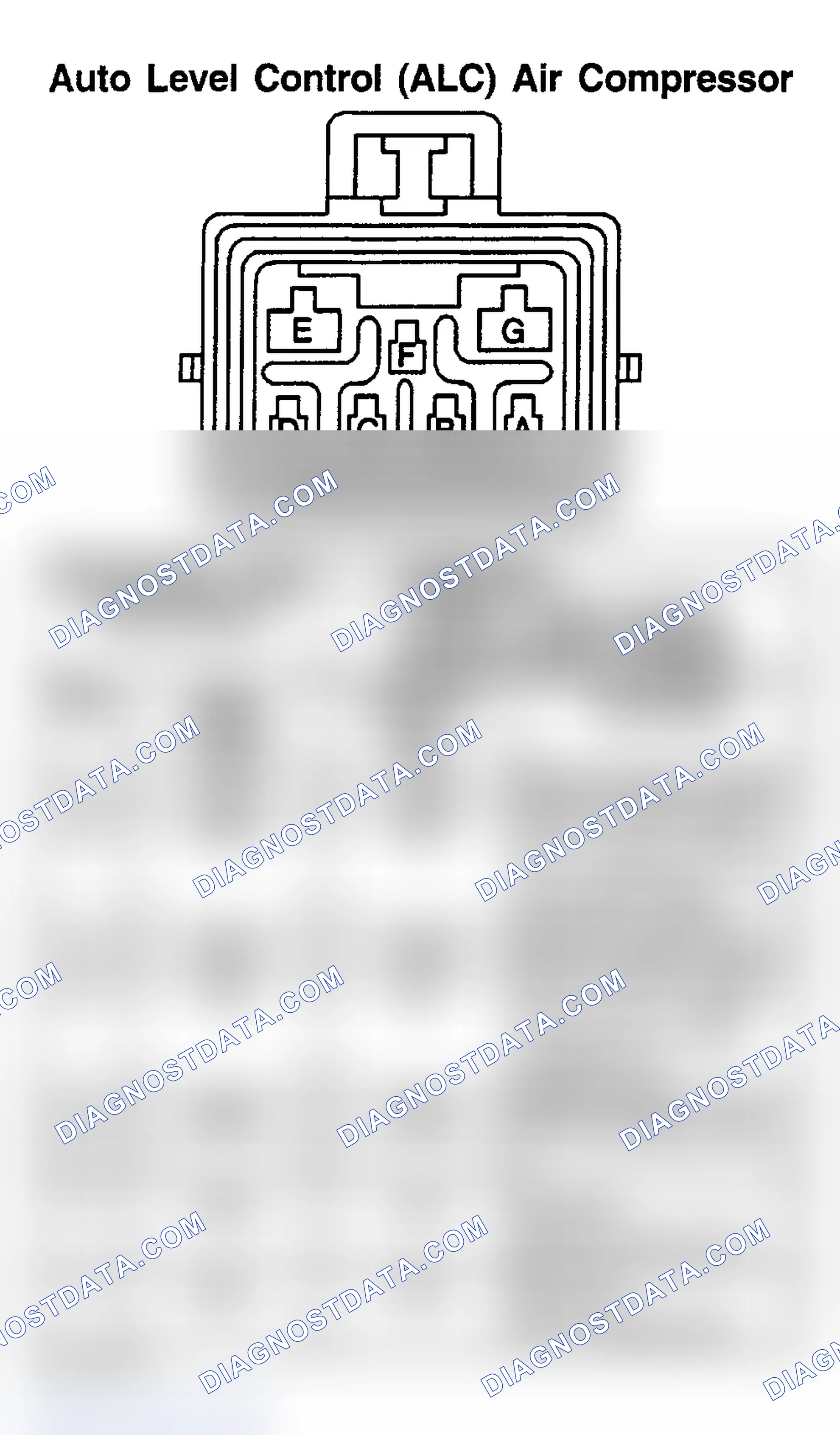Scheme 39: AUTO LEVEL CONTROL (ALC) AIR COMPRESSOR