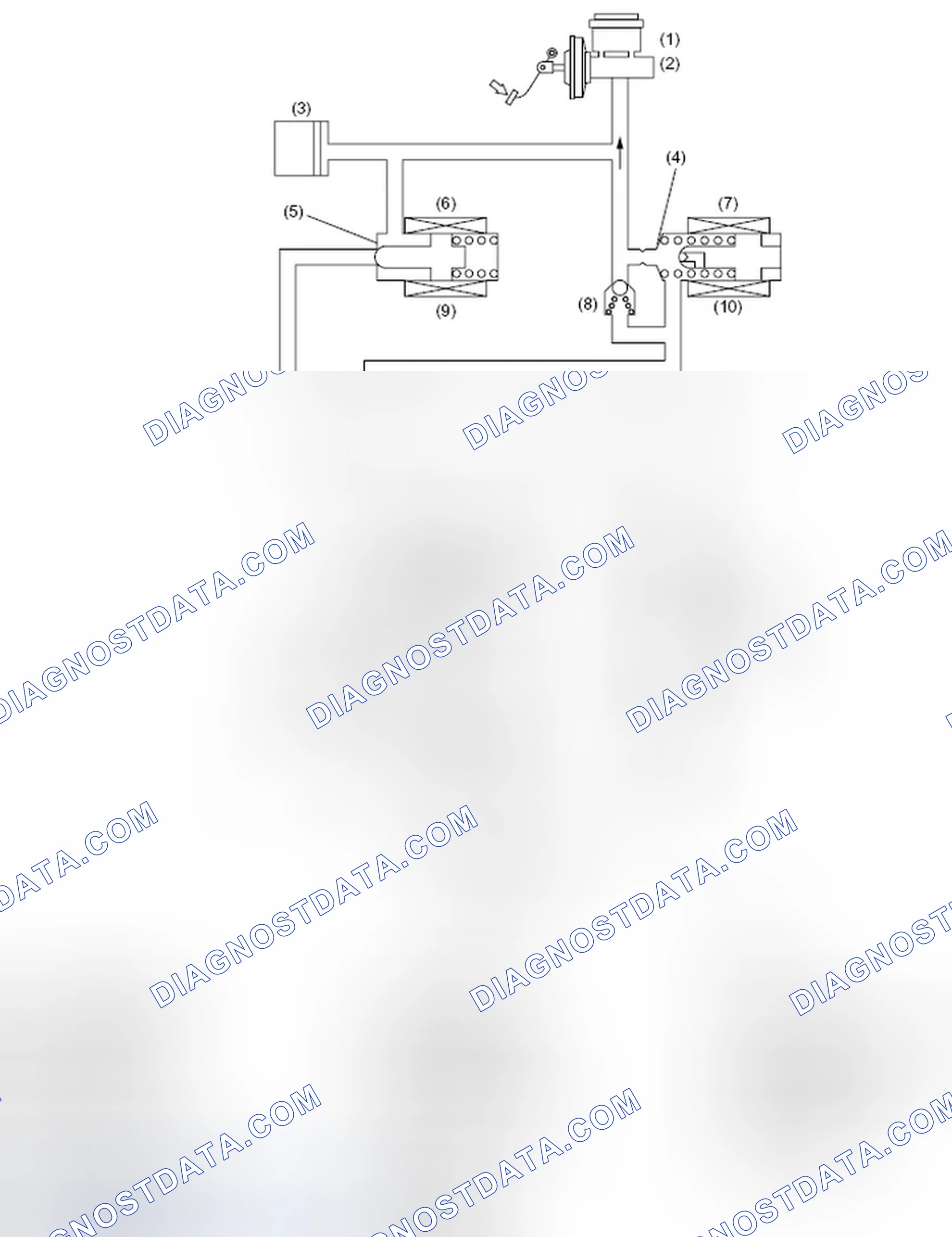 Scheme 22: PRESSURE "HOLD" CONTROL WITH BRAKE PEDAL DEPRESSED