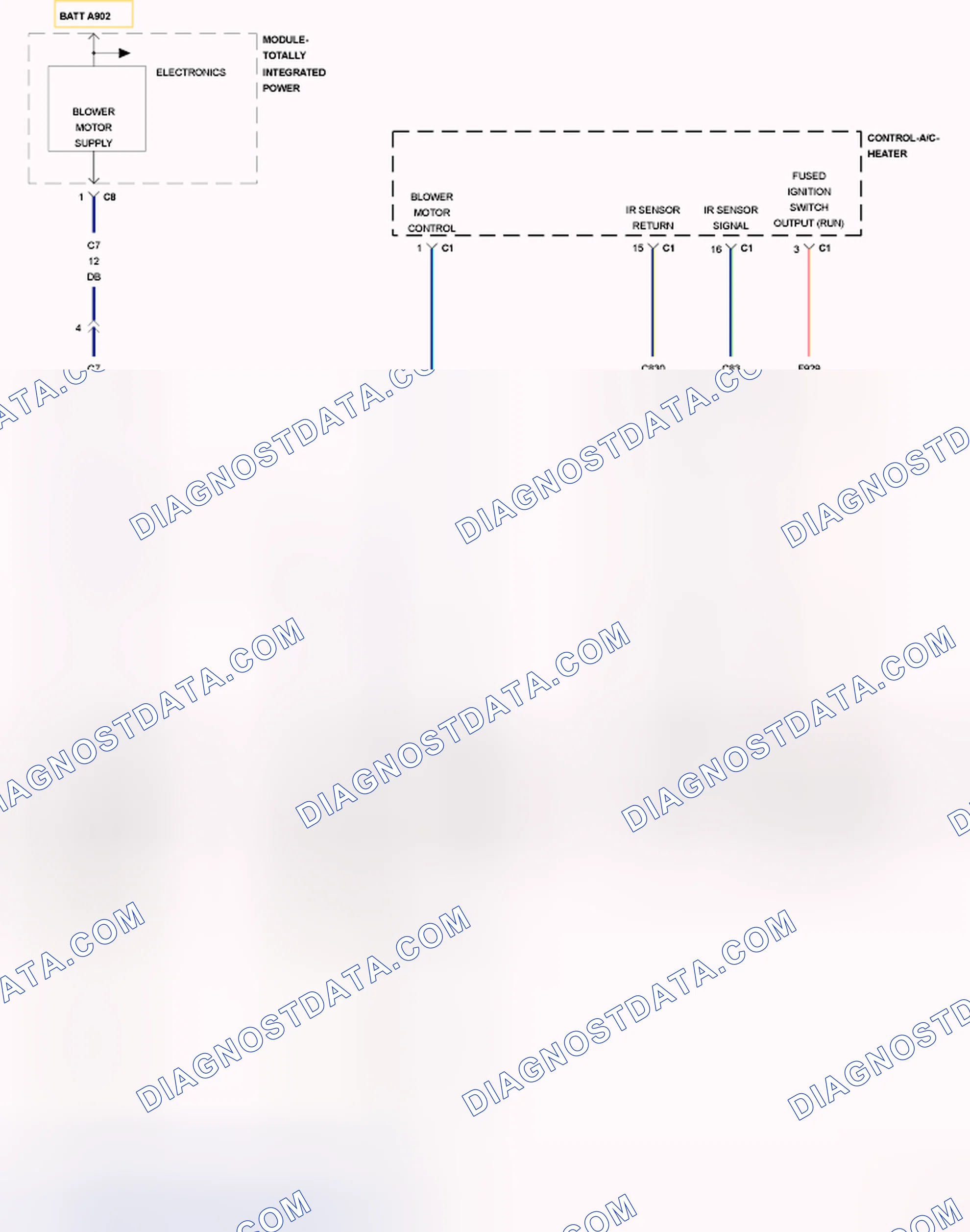 Scheme 10: B1033-11-INFRARED TEMPERATURE SENSOR - CIRCUIT SHORT TO GROUND
