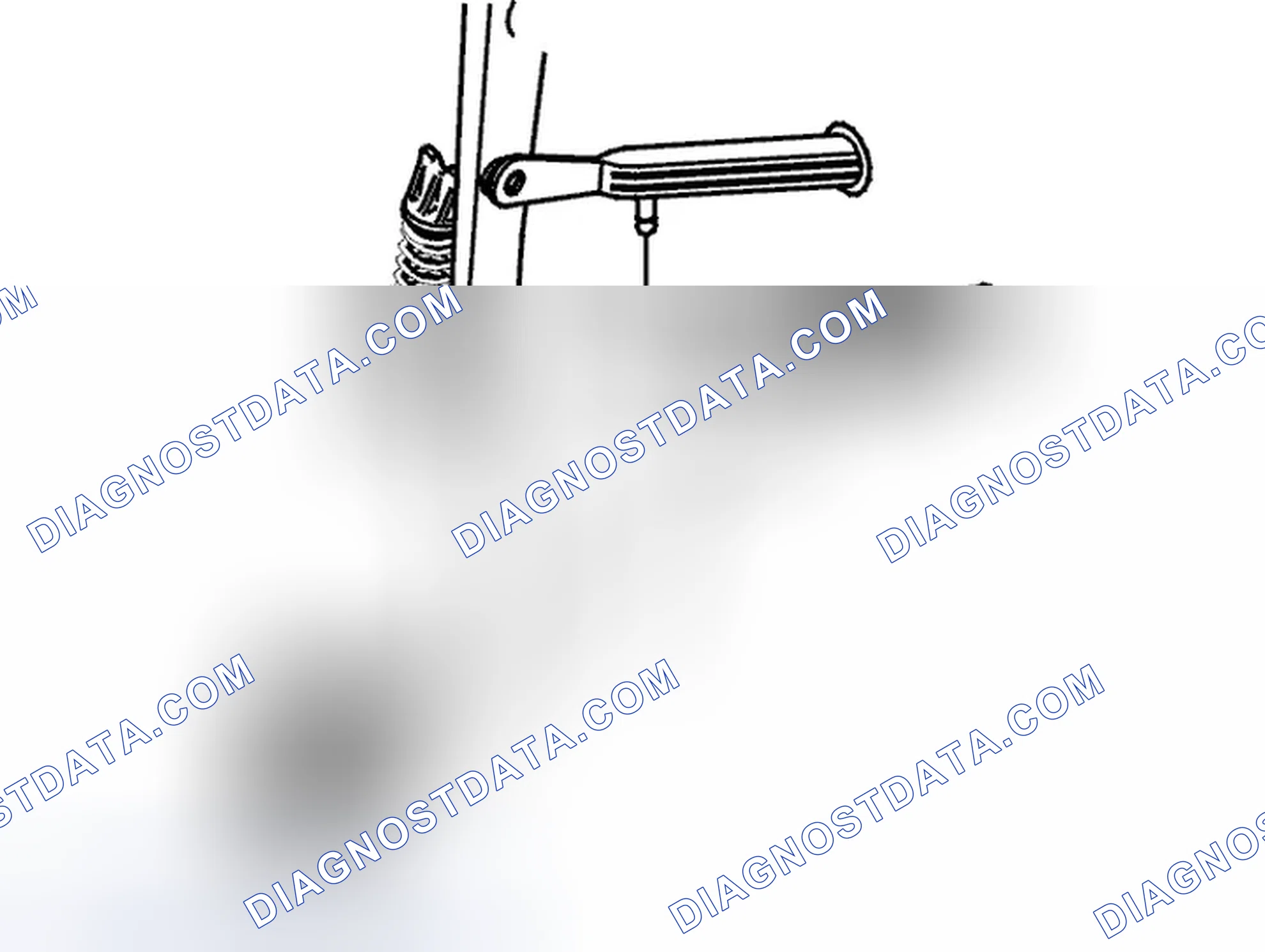 Scheme 785: Removing clutch pedal position sensor